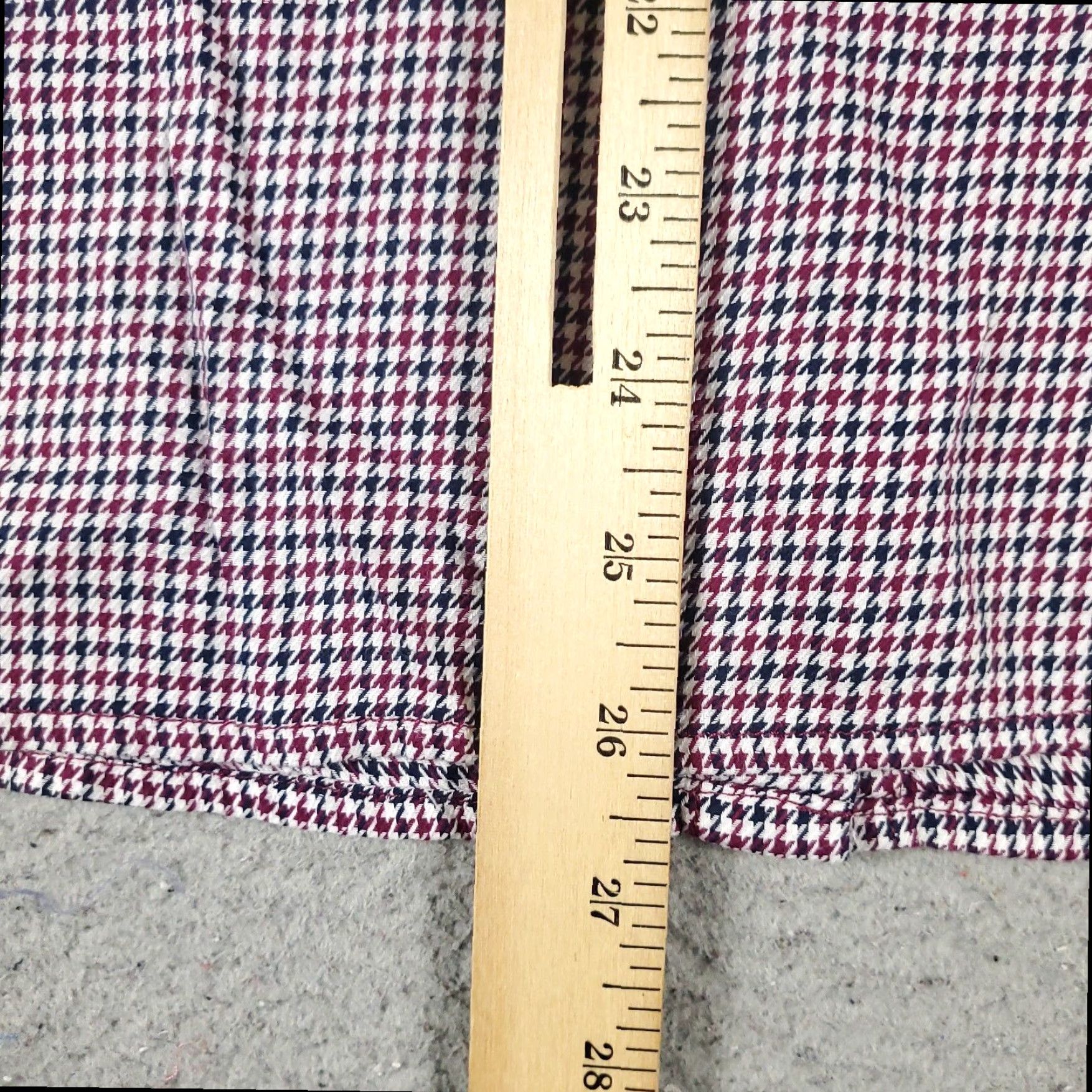 Tommy Hilfiger Tommy Hilfiger Button Up Long Sleeve Shirt Womens Large Red 100% Cotton Preppy Style Size L / US 10 / IT 46 - 5 Thumbnail