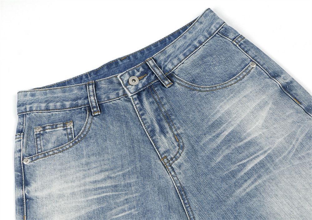 Japanese Brand × Jean Men's retro punk street washed distressed jeans y2k Size US 32 / EU 48 - 3 Thumbnail
