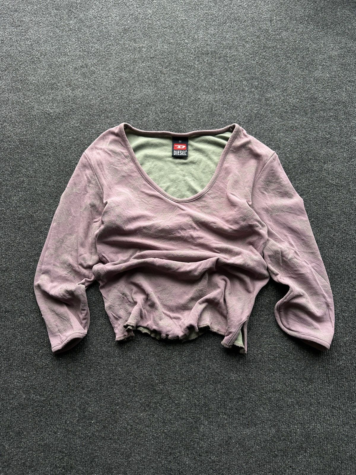 Diesel 🚨VINTAGE AVANT-GARDE DIESEL TEE LOGO Y2k OPIUM Size M / US 6-8 / IT 42-44 - 1 Thumbnail