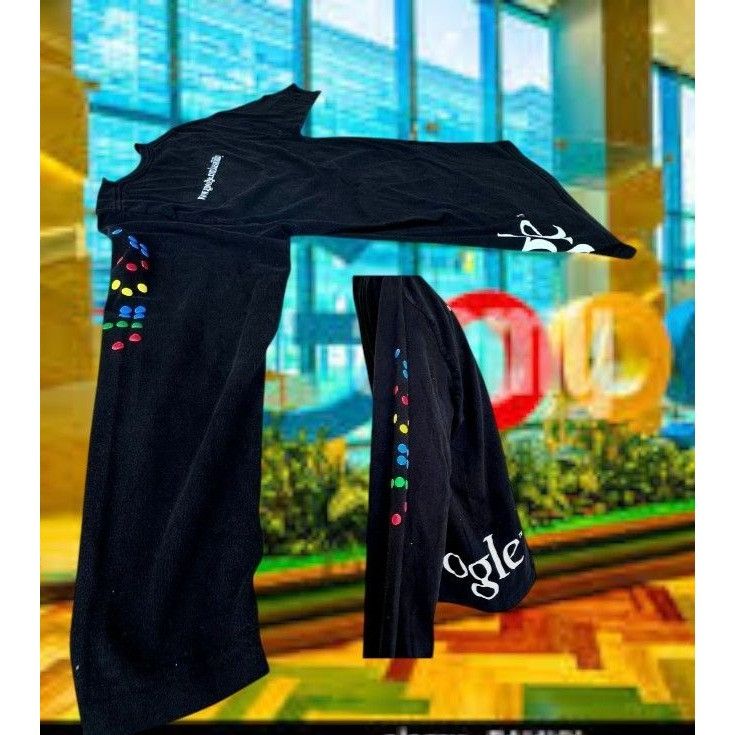 Other VTG Rare Google Long Sleeve T Shirt Large Black Colorful Dot Size US L / EU 52-54 / 3 - 8 Thumbnail