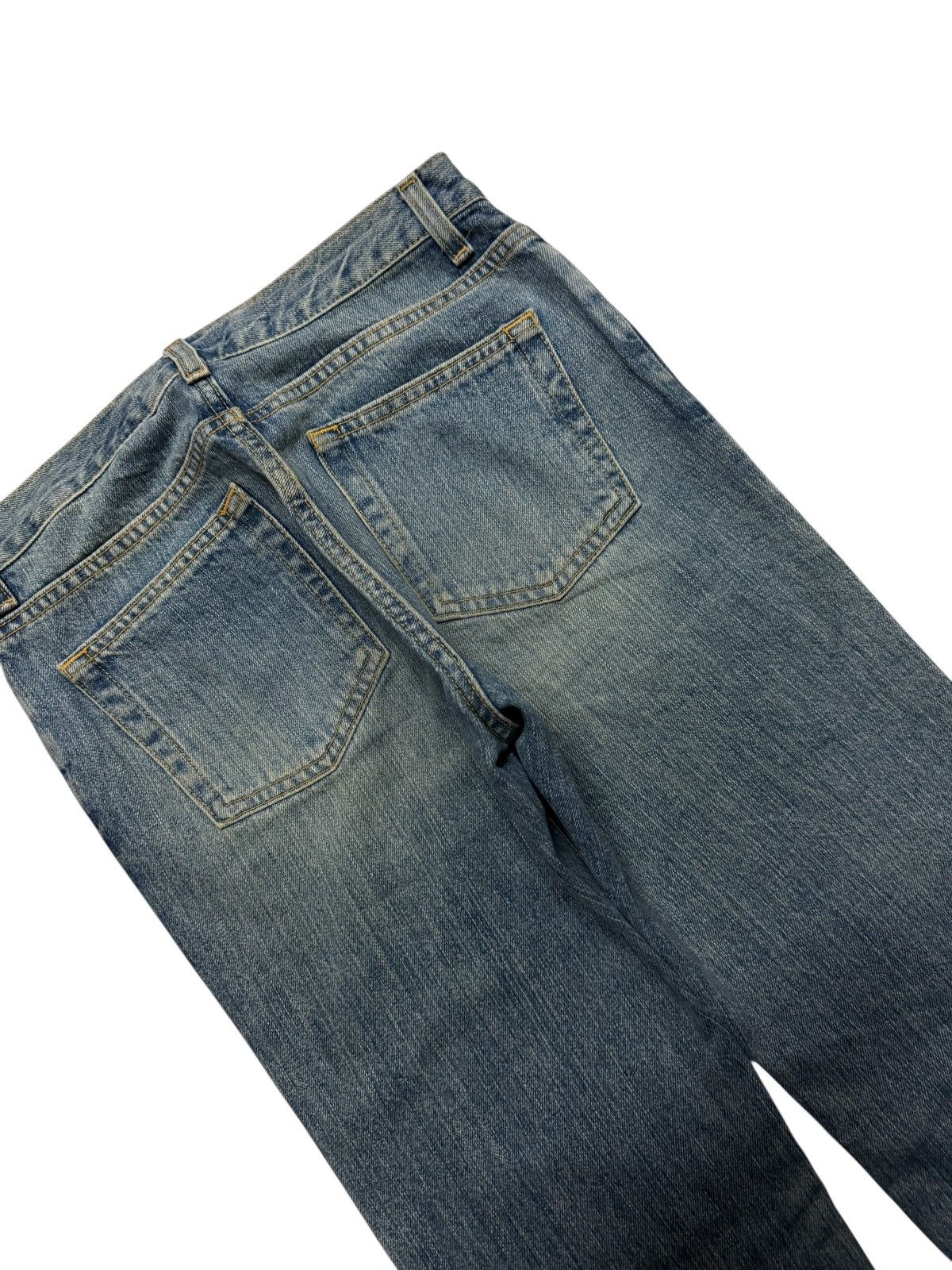 Gap 💥FLARE💥VTG GAP LOW RISE FLARE MUD-WASHED GRUNGE DISTRESSED Size US 27 - 10 Thumbnail