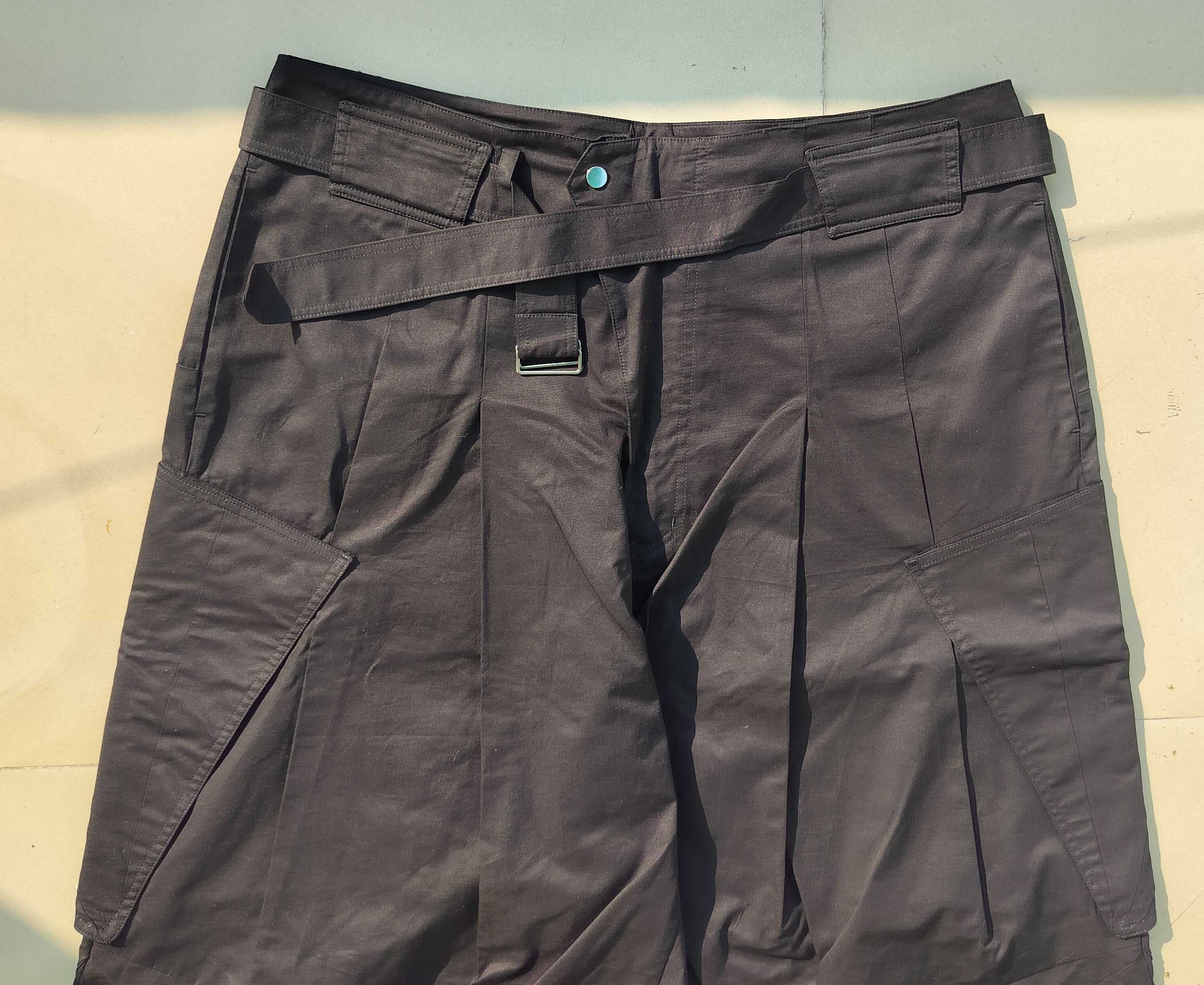 FFFPOSTALSERVICE FFFpostalservise wide belated draped trousers Size US 38 / EU 54 - 2 Thumbnail