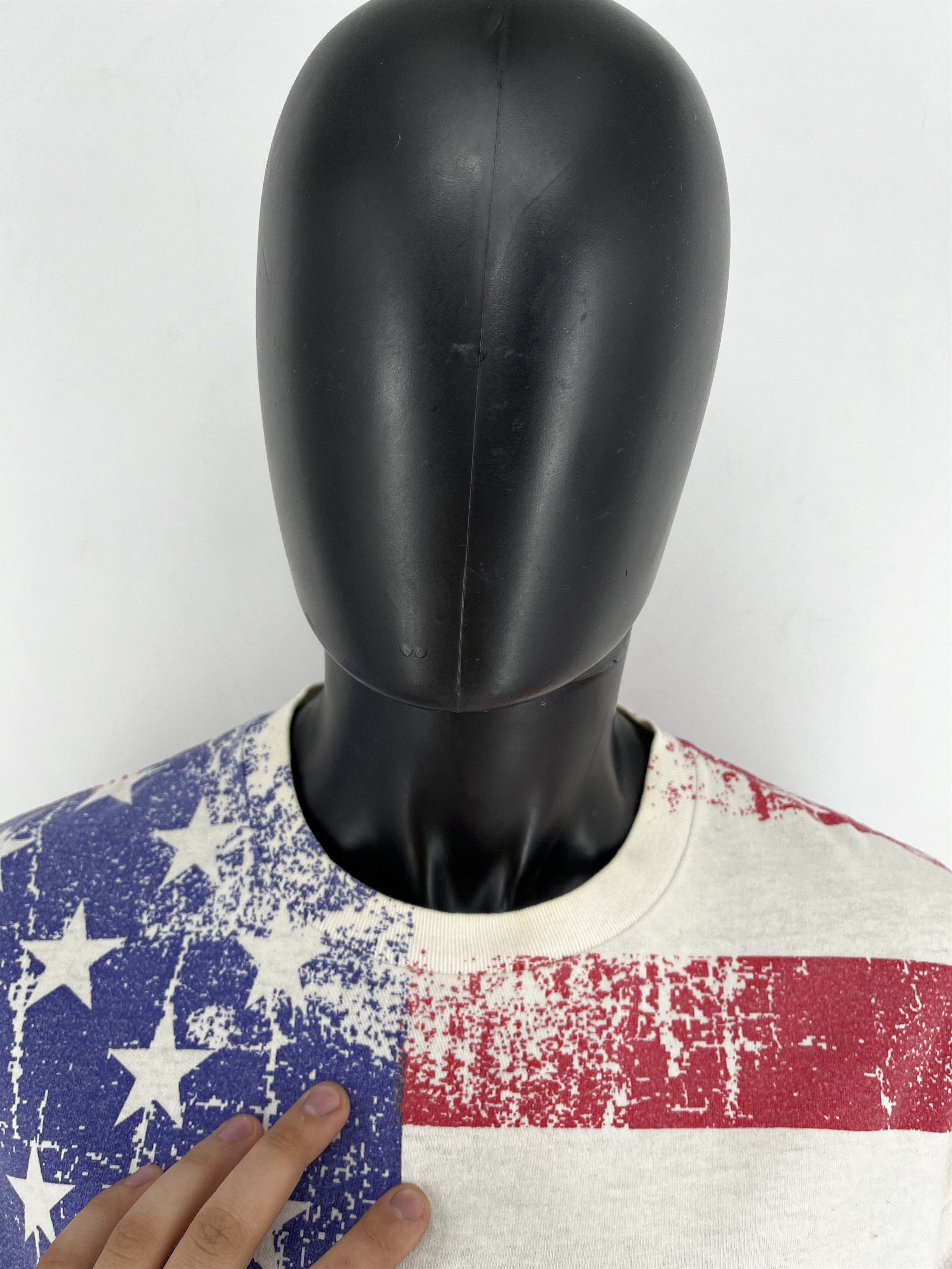 Vintage 90s Vintage USA United States American Flag All Over Print Size US L / EU 52-54 / 3 - 7 Thumbnail