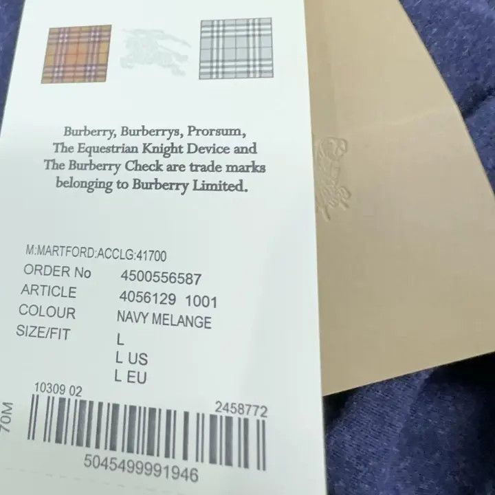 Burberry Burberry Burberry Logo Crew Neck T-Shirt for Men-2507 Size US L / EU 52-54 / 3 - 6 Thumbnail