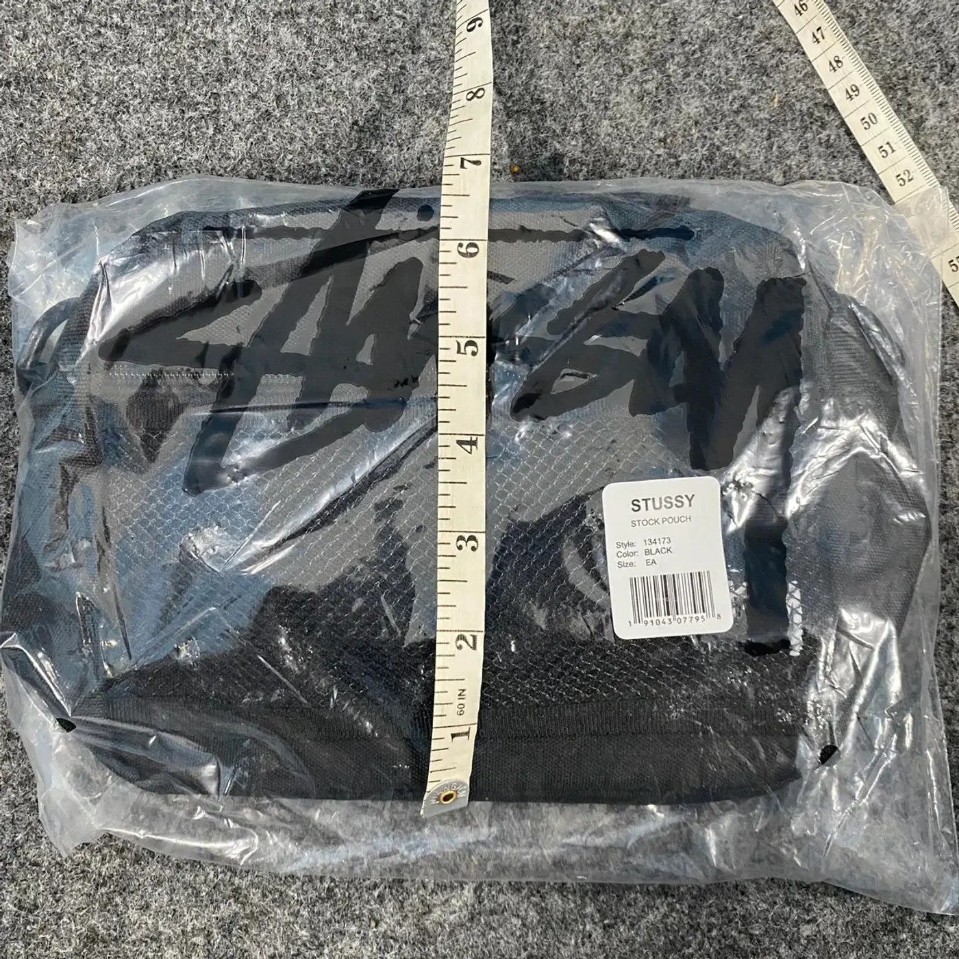 Stussy STUSSY STOCK POUCH SLING BAG / BLACK Size ONE SIZE - 4 Thumbnail