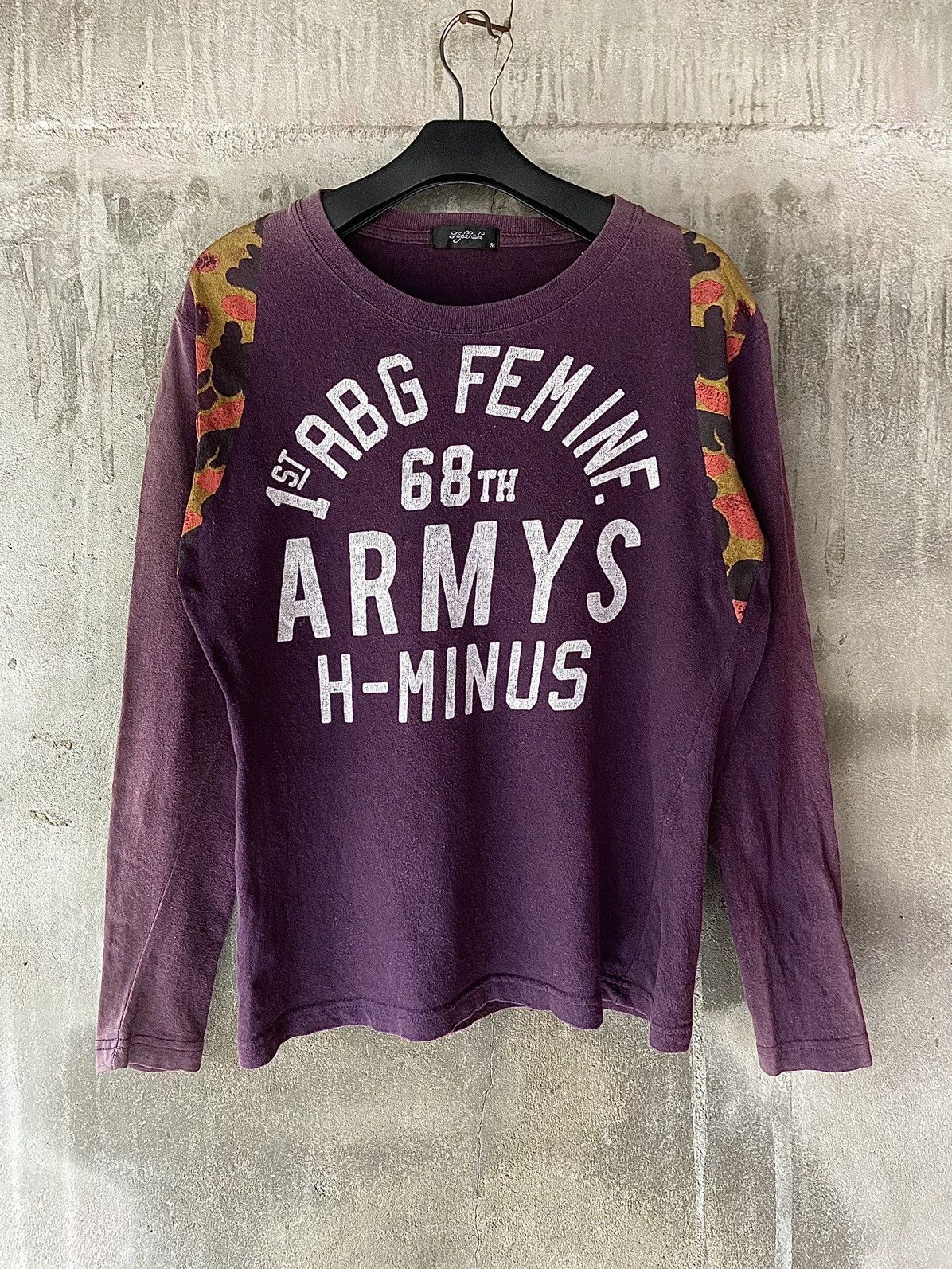 Hysteric Glamour × If Six Was Nine × Japanese Brand JAPANESE ARMY BACKPACK DESIGN SUN FADED LONG SLEEVE Size US M / EU 48-50 / 2 - 5 Thumbnail