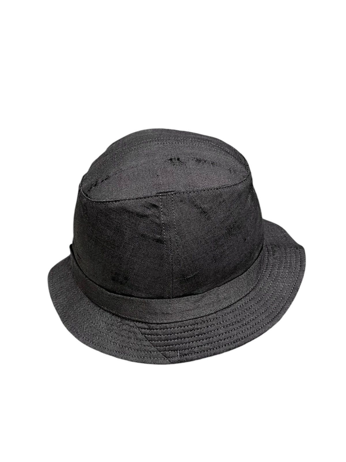 PHENOMENON 🔥VERY RARE🔥 PHENOMENON Japan Distressed Fedora Hat Size ONE SIZE - 7 Thumbnail