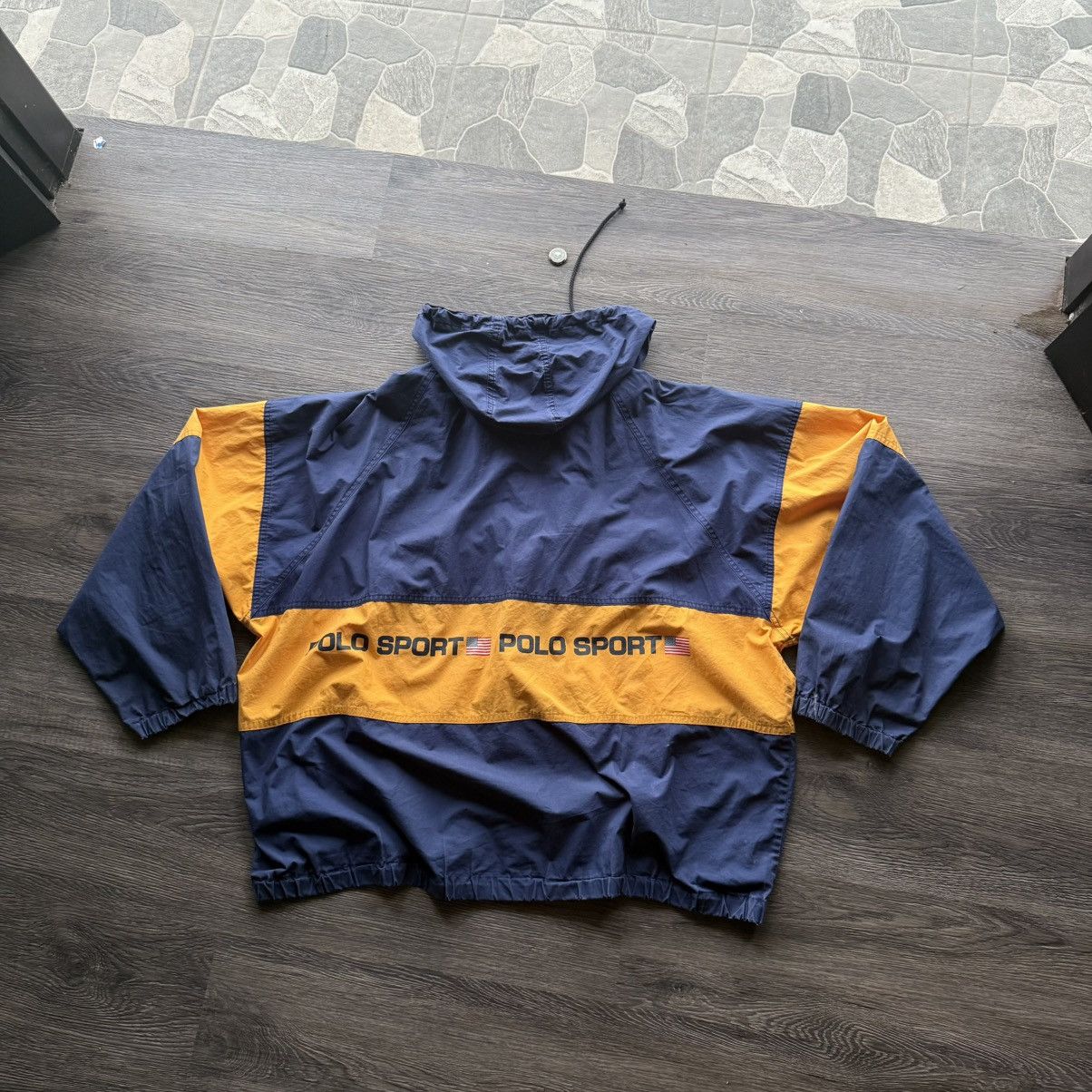 Polo Ralph Lauren Vintage Polo Sport Ralph Laurent Circa 1995-1996 Size US XL / EU 56 / 4 - 3 Thumbnail