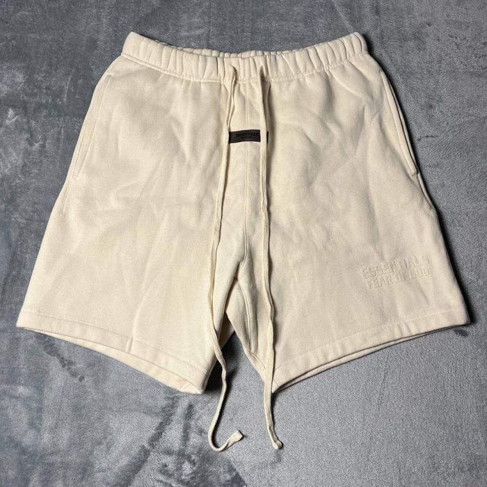 Fear of God Fear Of God Essentials Sweat Shorts Mens M Cream