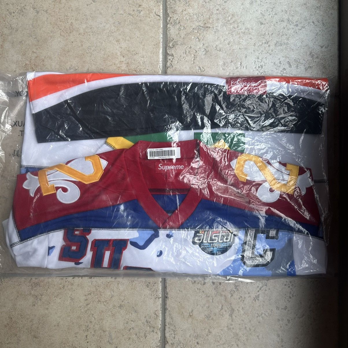 Supreme Supreme Paneled Hockey Jersey White Size Small Size US S / EU 44-46 / 1 - 1 Thumbnail