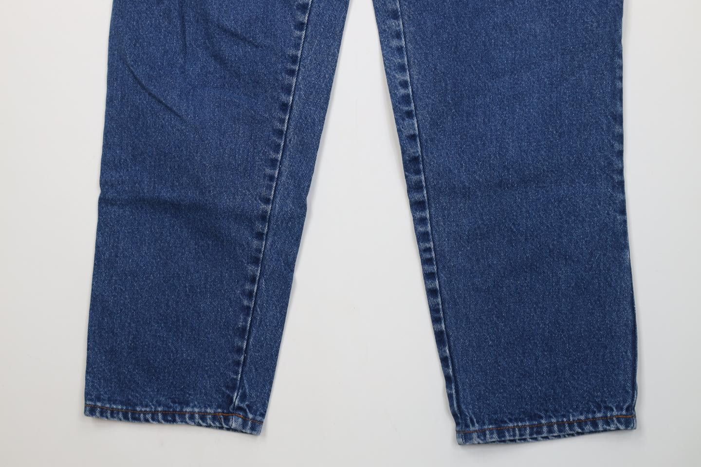 Vintage Vintage 80s 90s Streetwear Relaxed Pleated Denim Jeans Blue Size 26" / US 2 / IT 38 - 4 Thumbnail