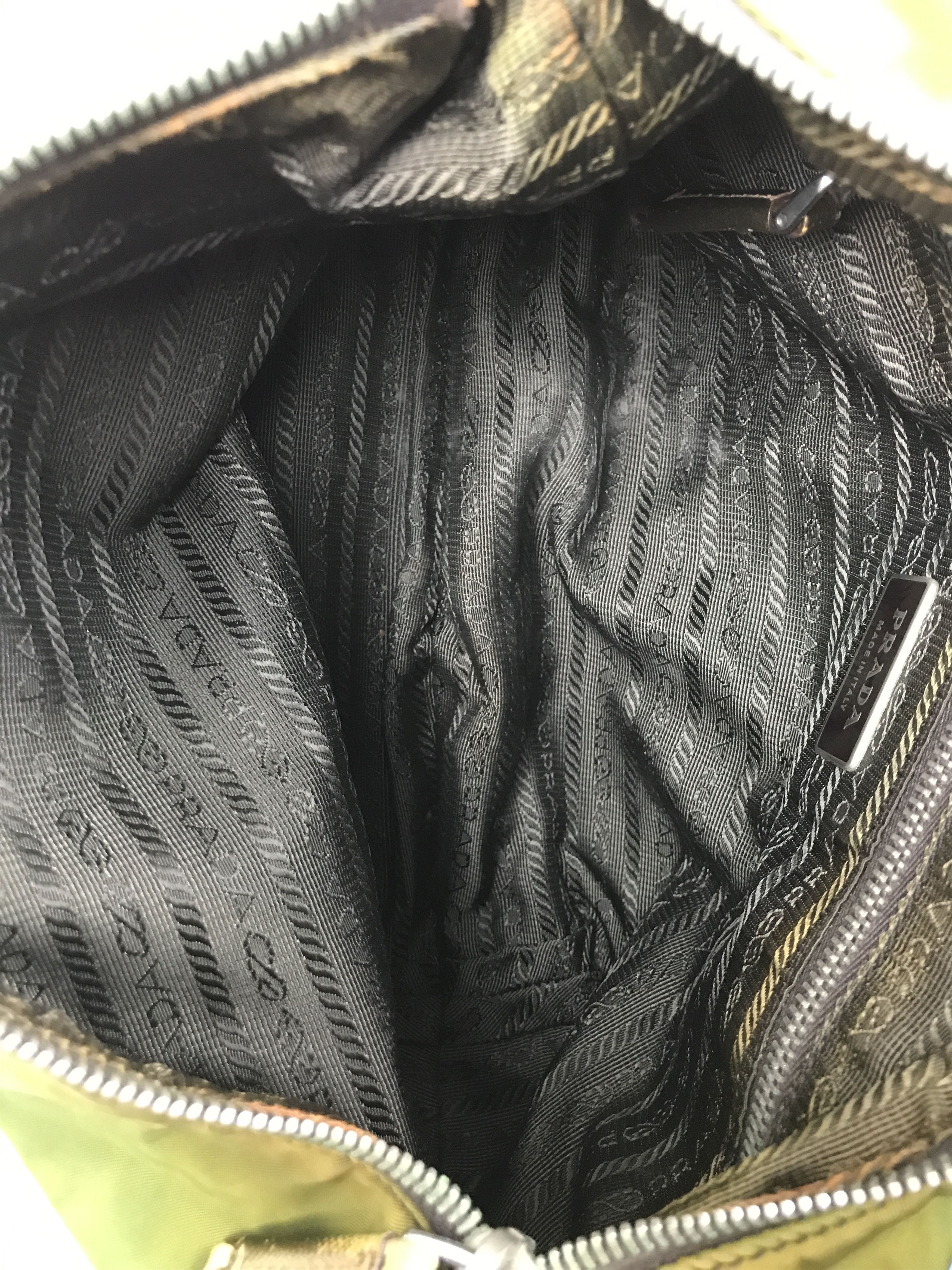 Prada Vintage Prada Nylon Hobo Shoulder Bag Size ONE SIZE - 14 Thumbnail