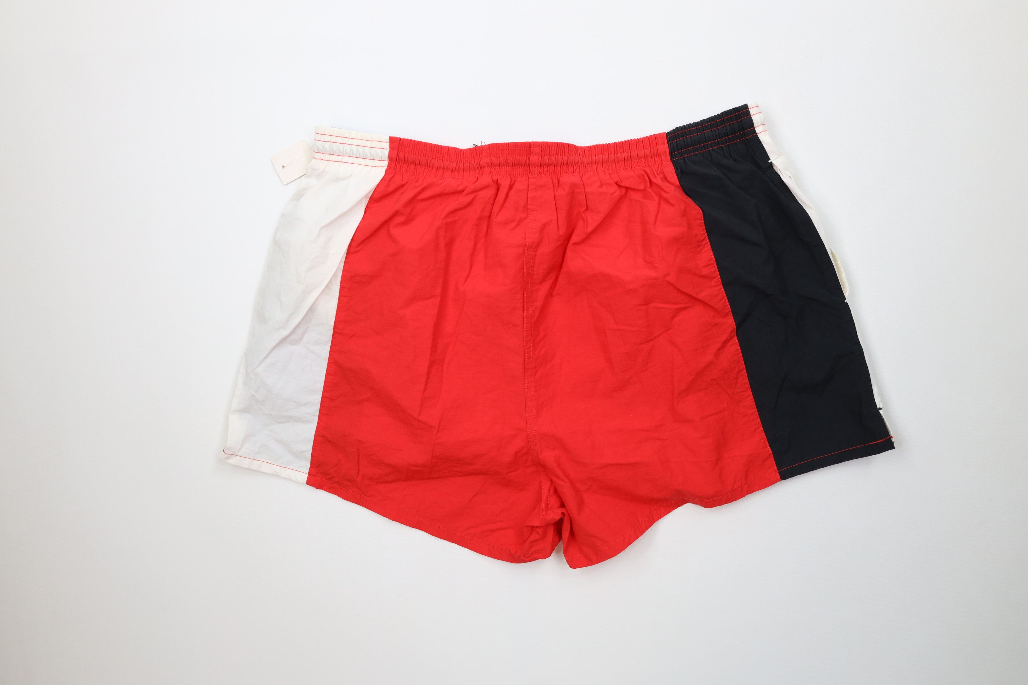 Vintage Deadstock Vintage 90s Streetwear Block Lined Shorts Trunks Size US 36 / EU 52 - 10 Thumbnail