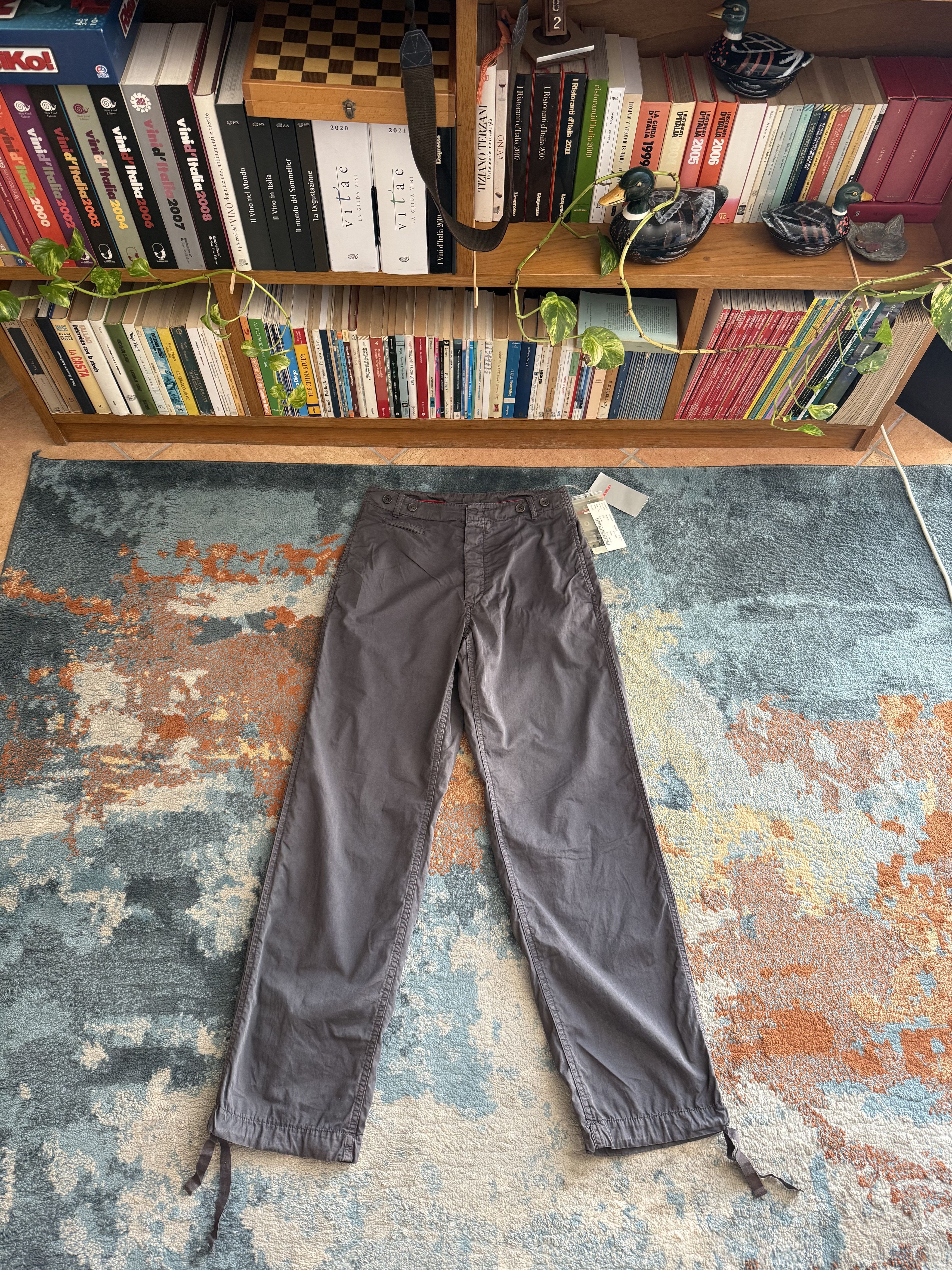 Pre-owned Prada Luna Rossa Vintage Cargo Pants In Multi