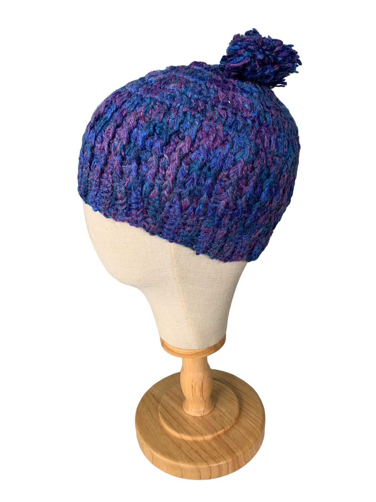 14th Addiction × Japanese Brand Rare Design Crochet Knitted Beanie Hats Size ONE SIZE - 6 Thumbnail