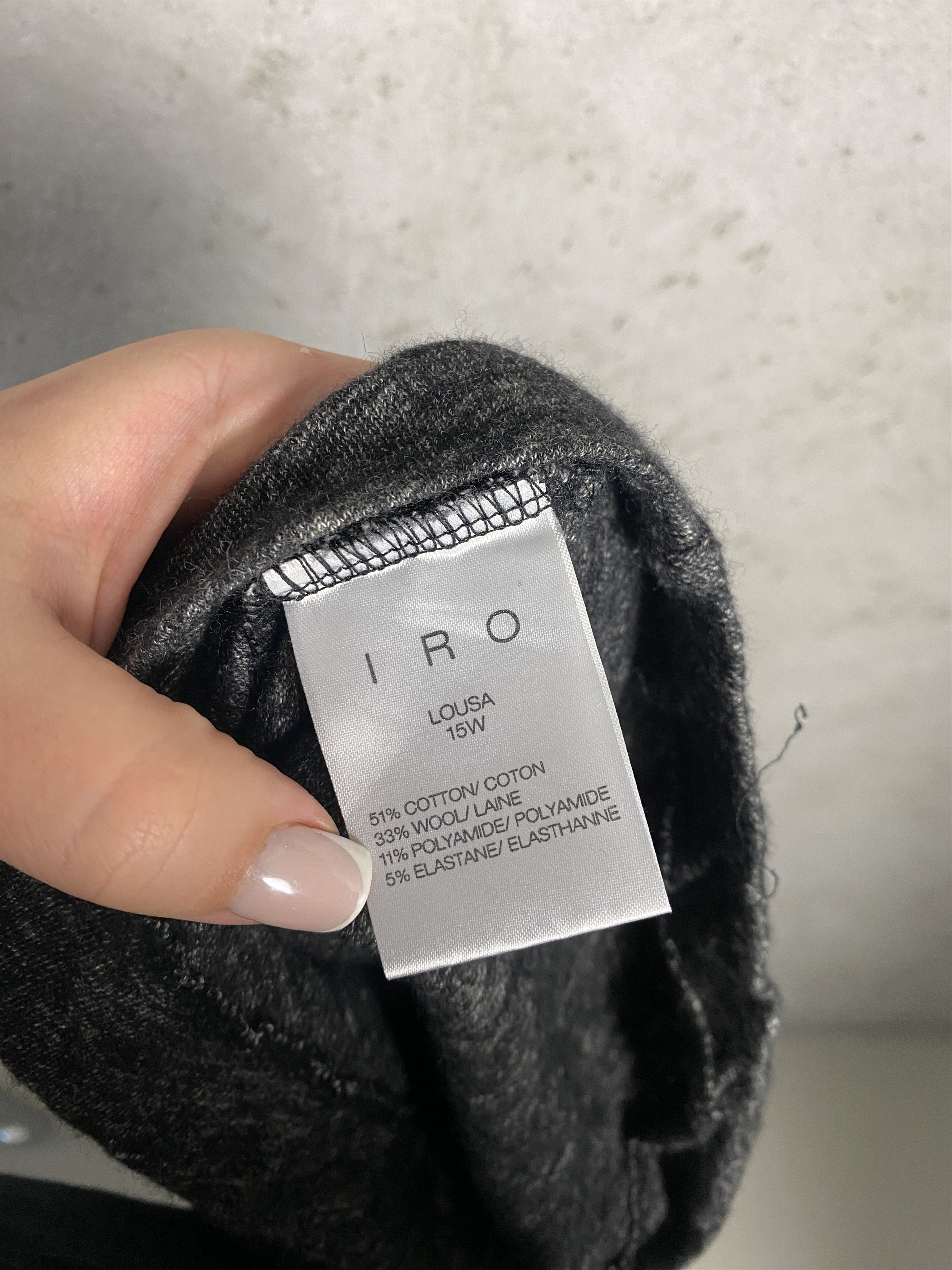 Iro IRO wool cotton midi skirt casual formal Size 25" / US 0 / IT 36 - 5 Thumbnail