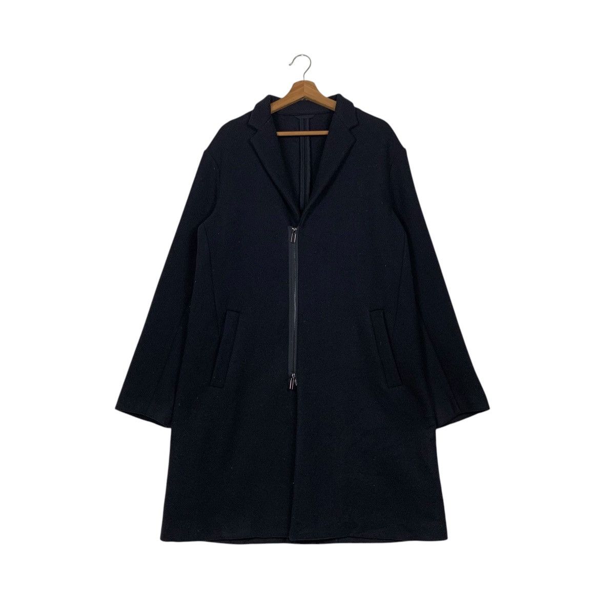 Emporio Armani EMPORIO ARMANI Wool Overcoat Jacket #2326-C104 Size US L / EU 52-54 / 3 - 1 Thumbnail
