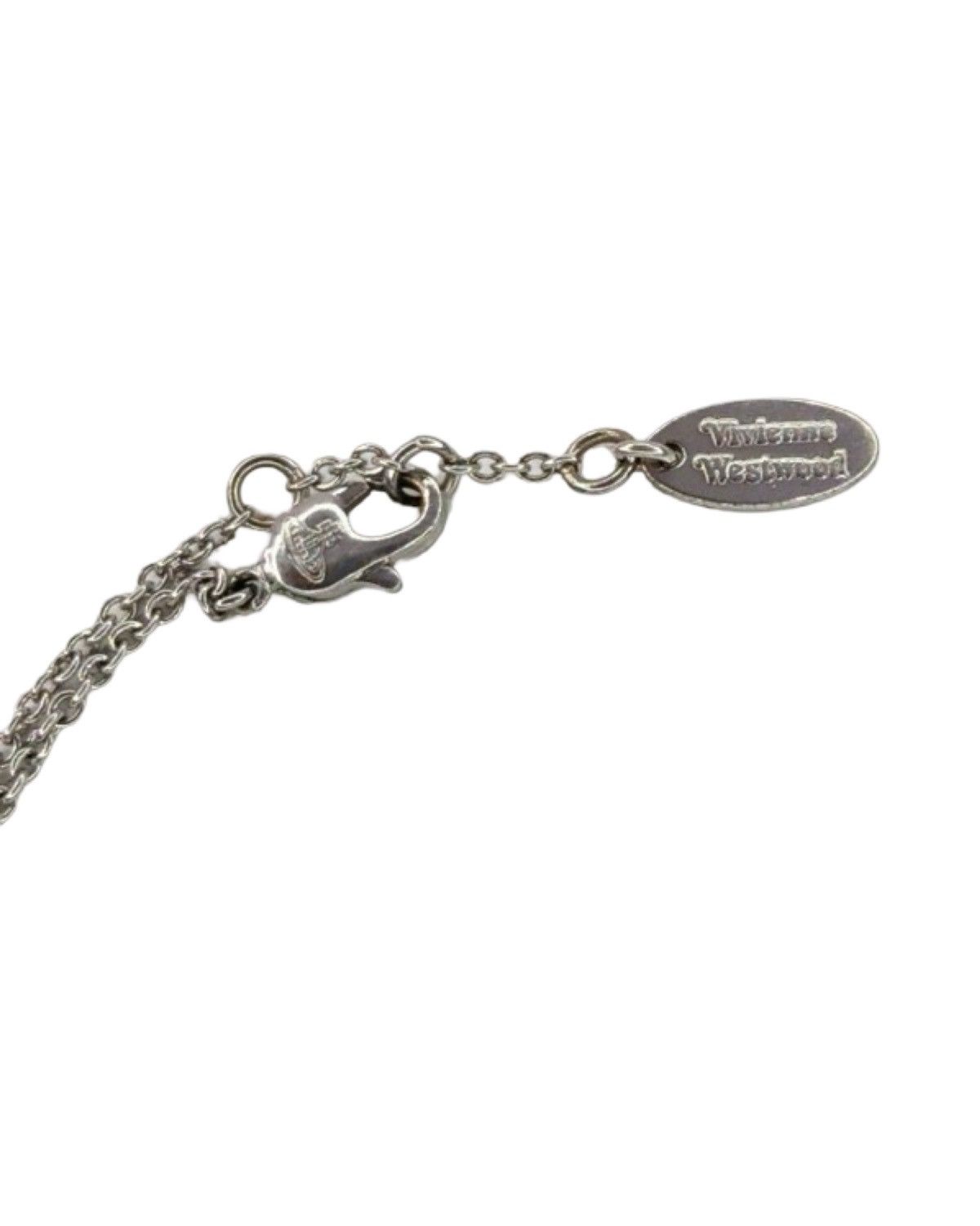 Vivienne Westwood Heart Shaped Orb Embellished Bracelet Size ONE SIZE - 2 Thumbnail
