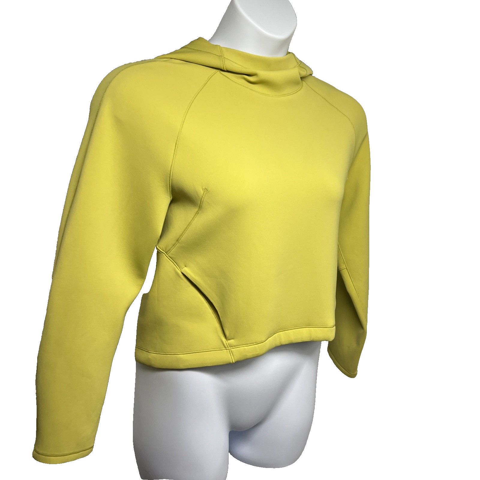 Lululemon Lululemon Airwrap Pullover Cropped Hoodie Pockets Sz 4 Size S / US 4 / IT 40 - 5 Thumbnail