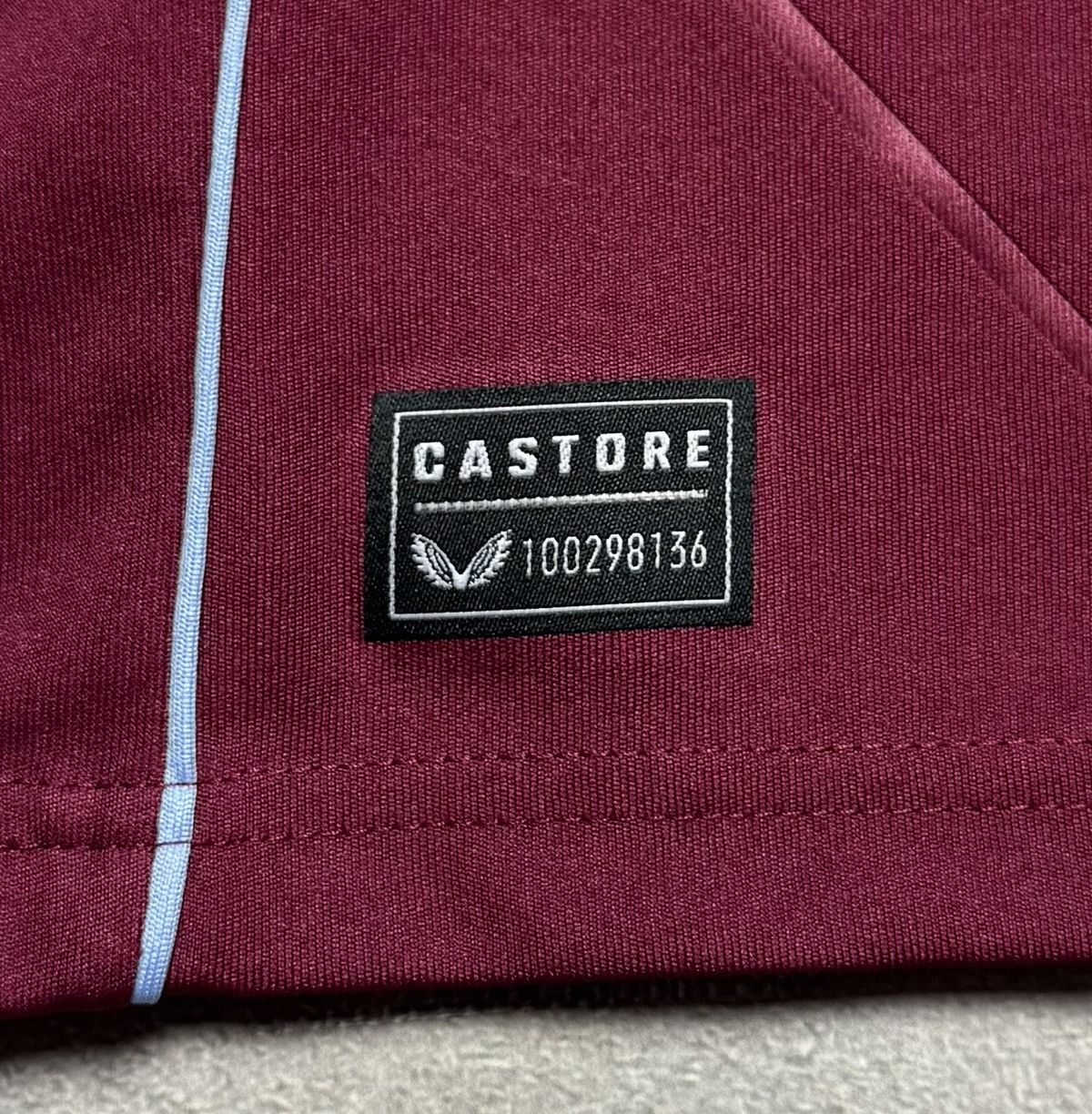 Castore Aston Villa 2022 2023 Home Shirt Soccer Jersey Castore Size US XL / EU 56 / 4 - 12 Thumbnail