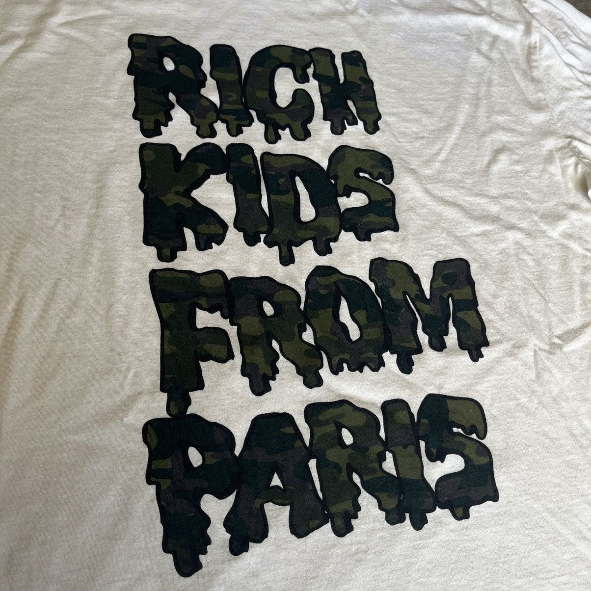 Eleven Paris × Vintage Eleven Paris Rich Kids From Paris Distressed Graphic T Shirt Size US L / EU 52-54 / 3 - 3 Thumbnail
