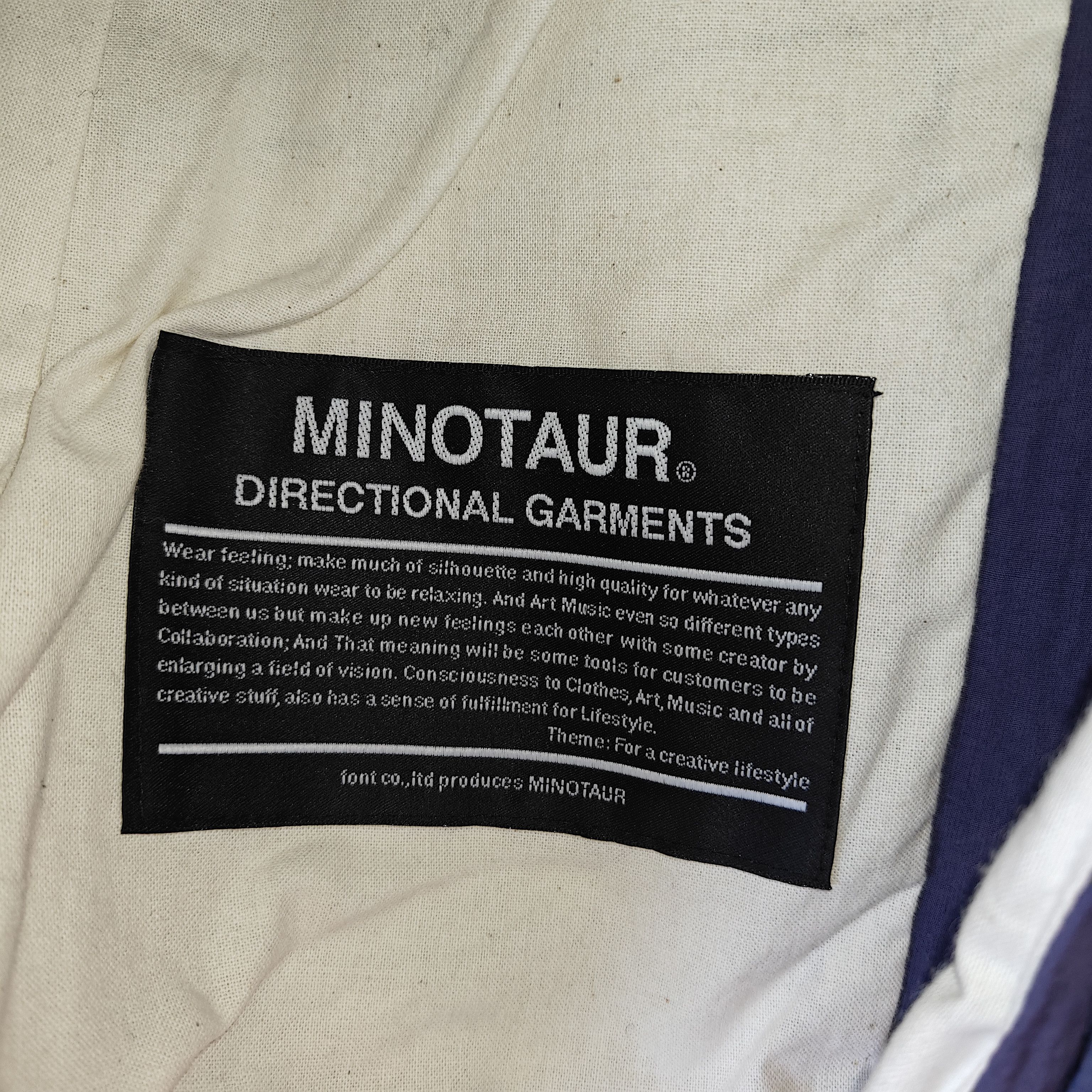 MINOTAUR INST. Minotaur Purple Nylon Blazer Japan Fits Small, Nanamica Size US S / EU 44-46 / 1 - 12 Thumbnail