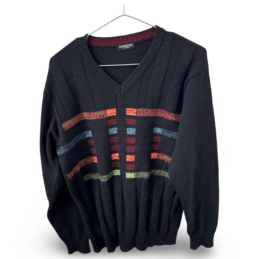Vintage Vtg wool blend sweater #801 Size US M / EU 48-50 / 2 - 1 Thumbnail