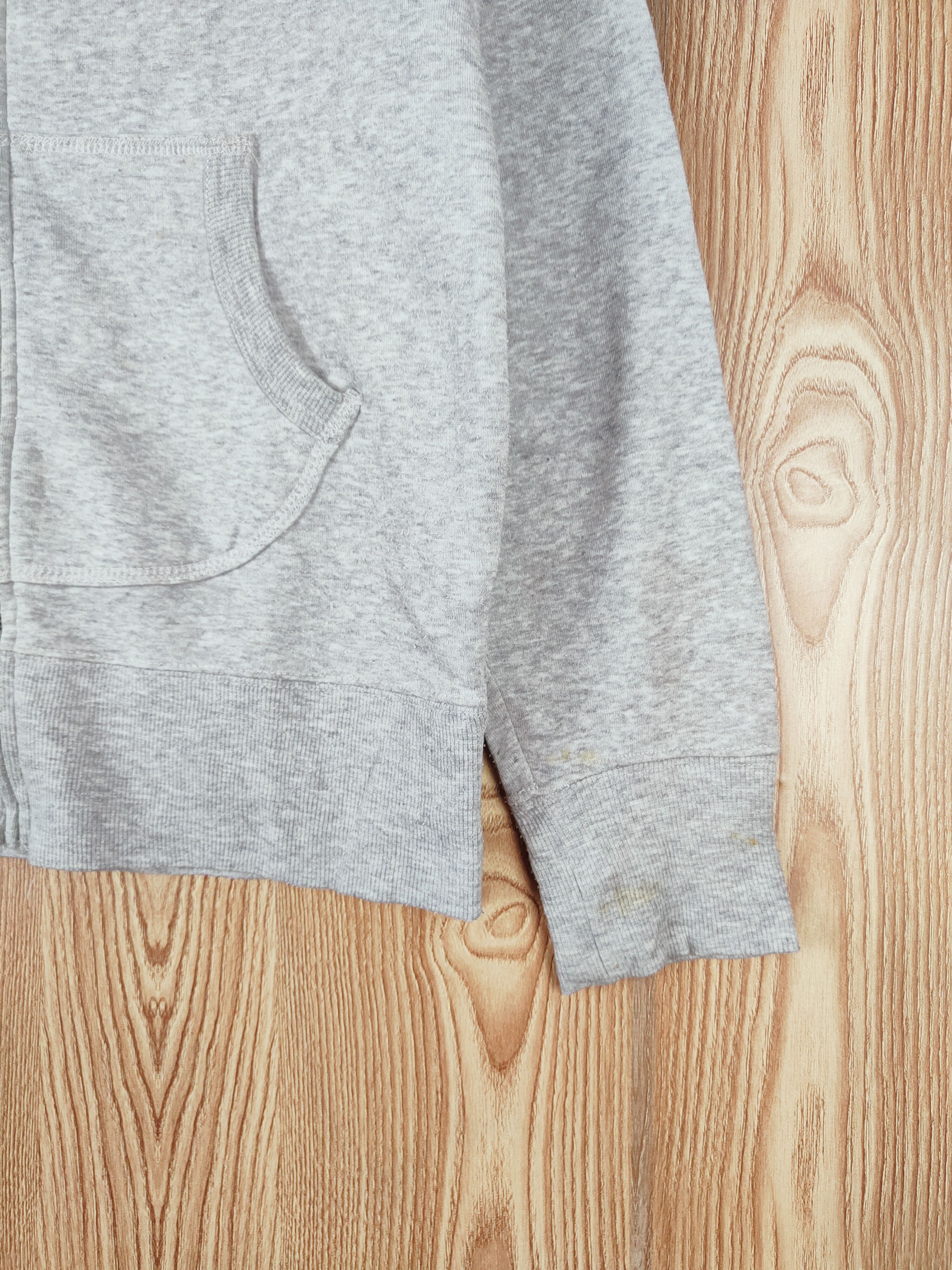 Japanese Brand × Vintage Vintage 💥 Real Words Gray Hoodie Sweaters Size L / US 10 / IT 46 - 7 Thumbnail