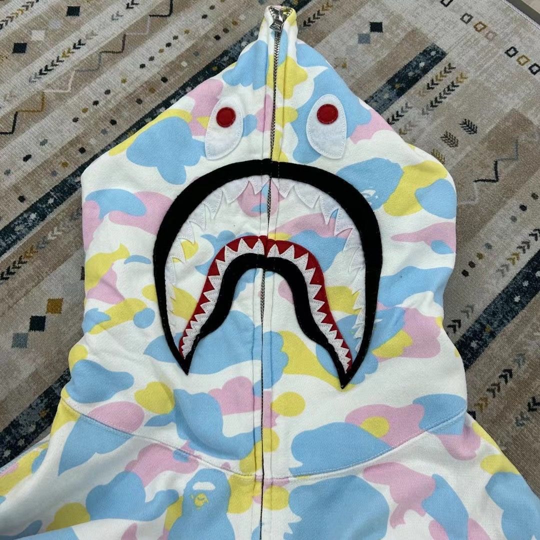 Bape LIMITED SHARK FULL ZIP HOODIE Size US XXL / EU 58 / 5 - 3 Thumbnail
