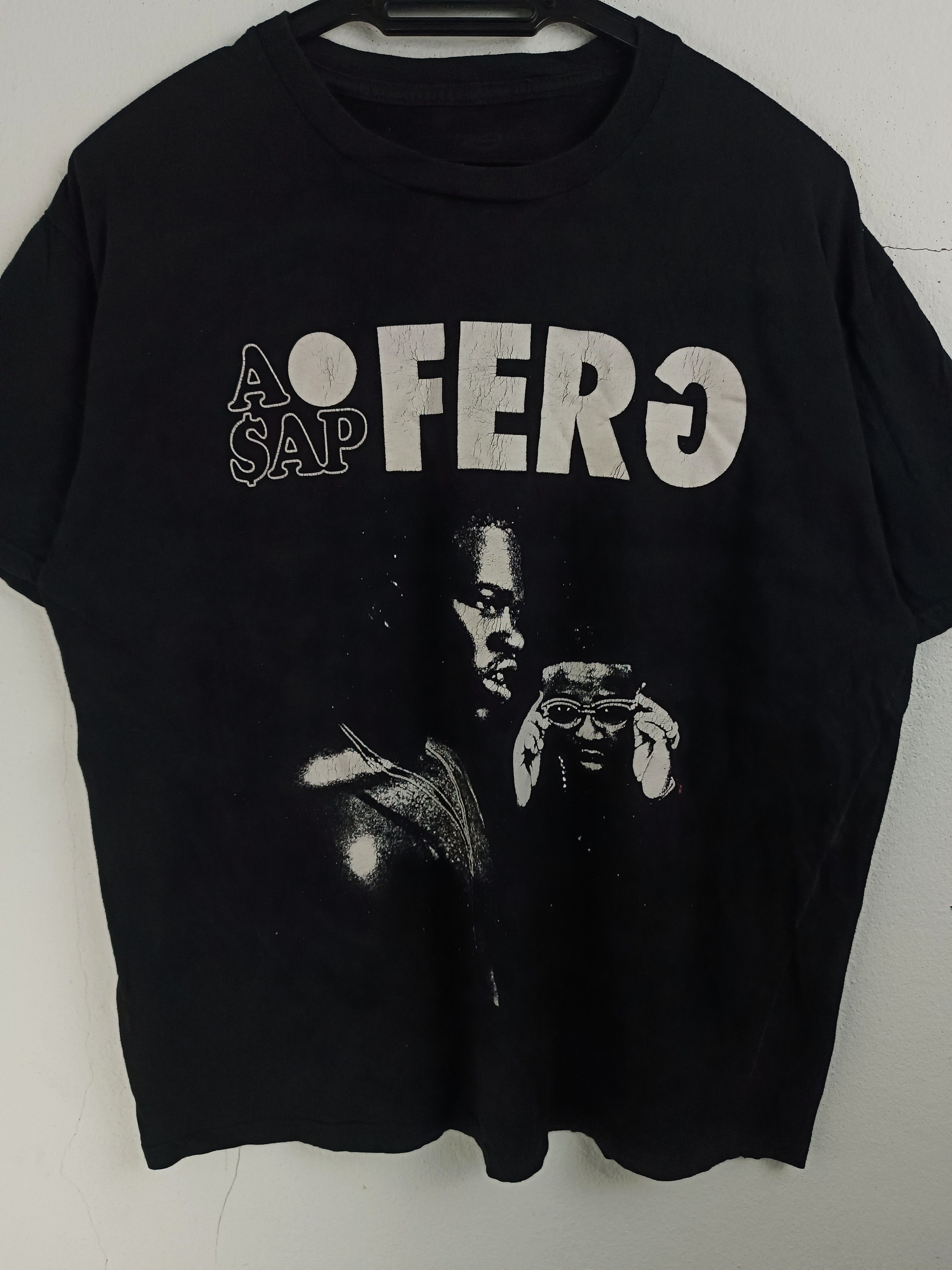 Rap Tees VINTAGE ASAP FERG WORLDWIDE ASAP MOB ROCKY NAST Size US L / EU 52-54 / 3 - 7 Thumbnail