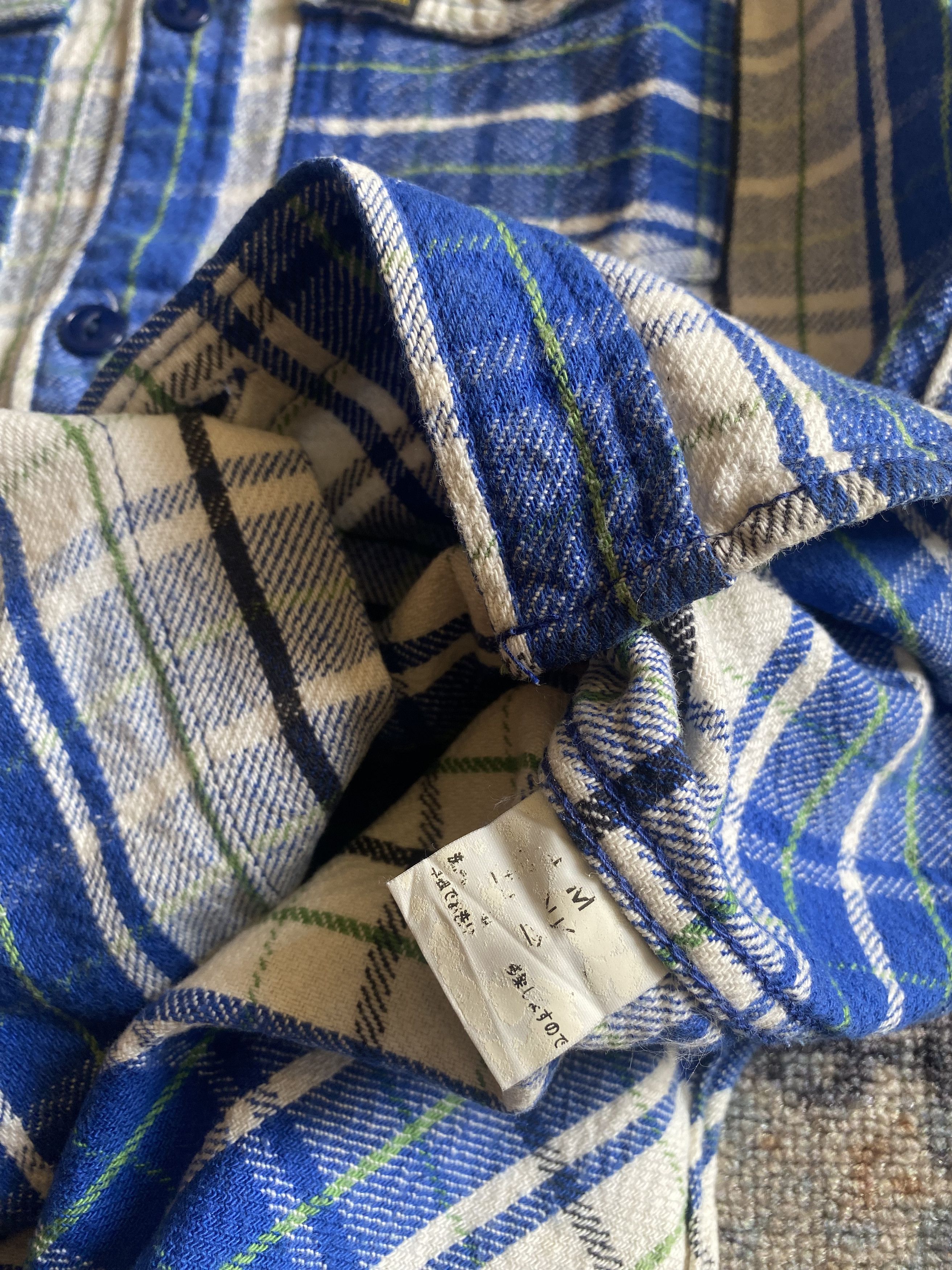 Japanese Brand × Studio D'Artisan × Vintage Studio D'Artisan Flannel Shirt Size US M / EU 48-50 / 2 - 8 Thumbnail