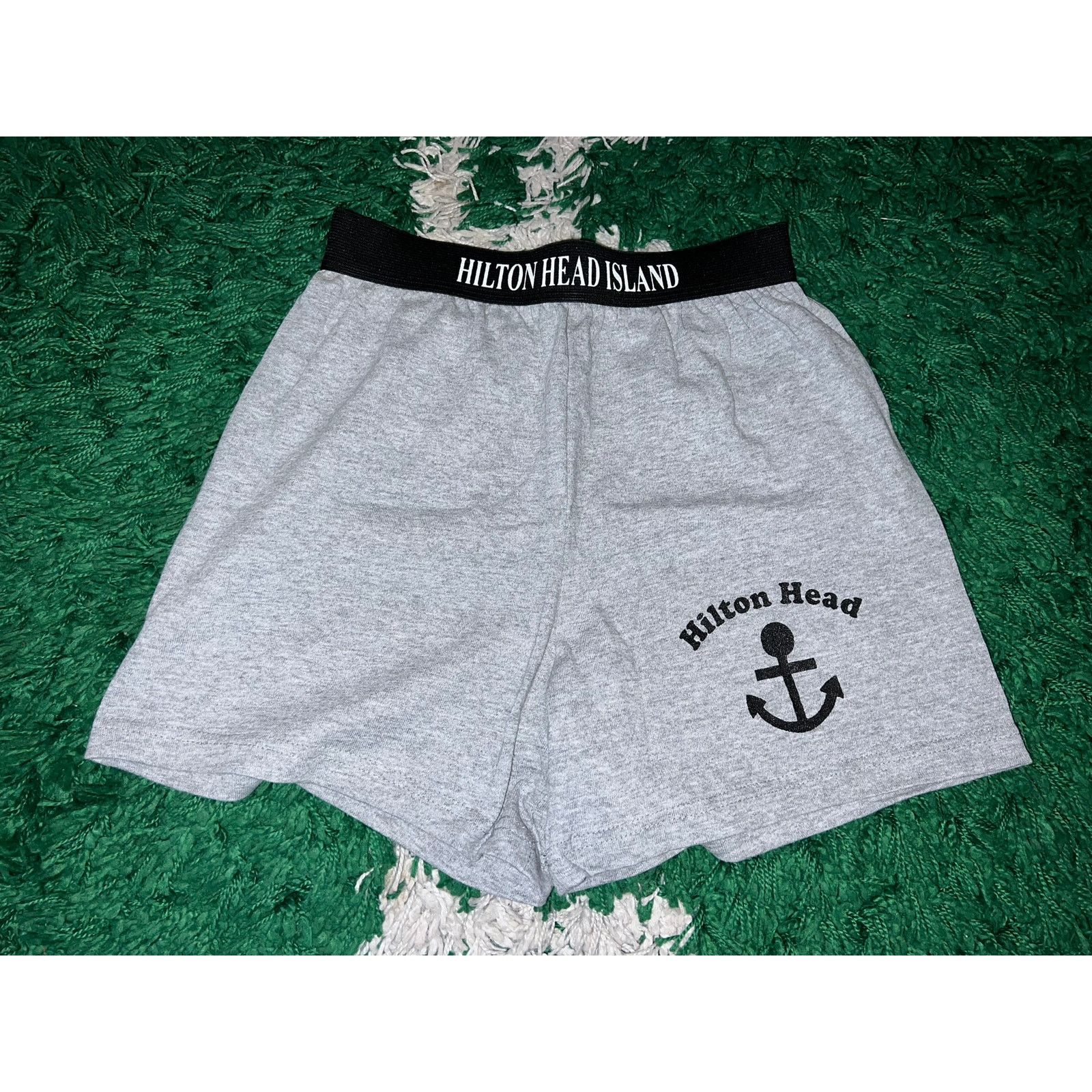 Vintage Vintage Boxercraft Hilton Head Island Gray Boxer Bottoms L Size 32 - 1 Thumbnail