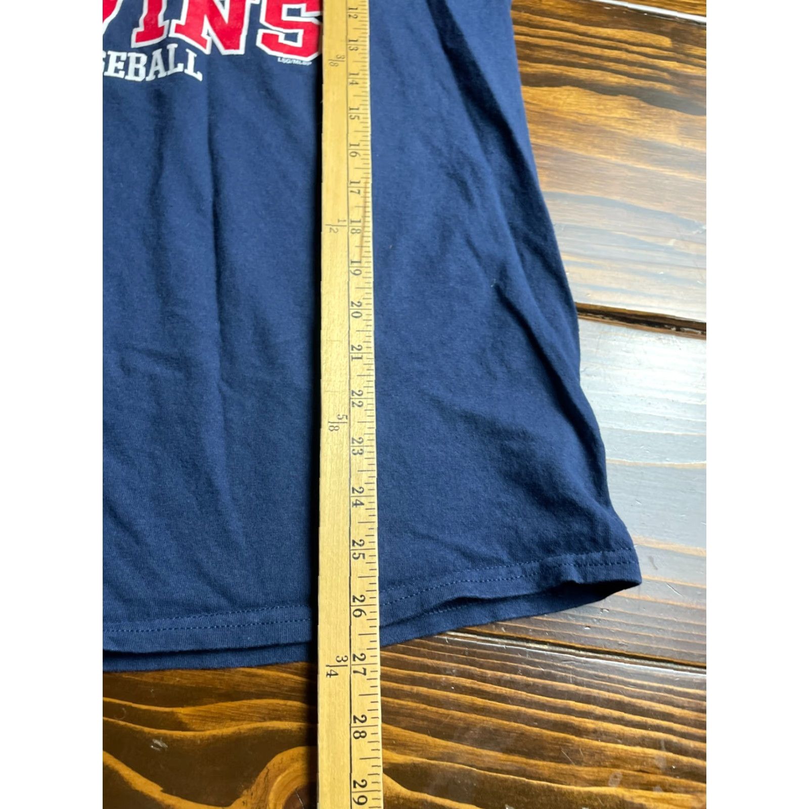 MLB Genuine Merchandise Shirt Men's Medium Navy Blue MLB Minnesota Twins Baseball T-Shirt Crew Neck Short Sleeve Mens Size US M / EU 48-50 / 2 - 5 Thumbnail