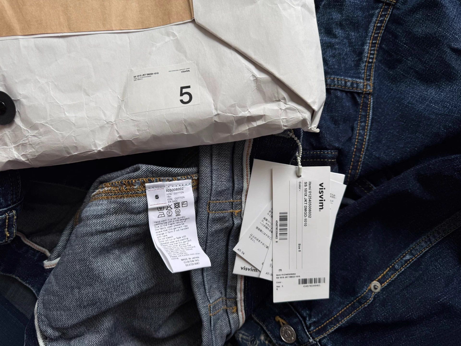 Visvim VISVIM 25AW 101X JKT DMGD Mud Dyed Denim Jacket Size 5 Size US XXL / EU 58 / 5 - 9 Thumbnail