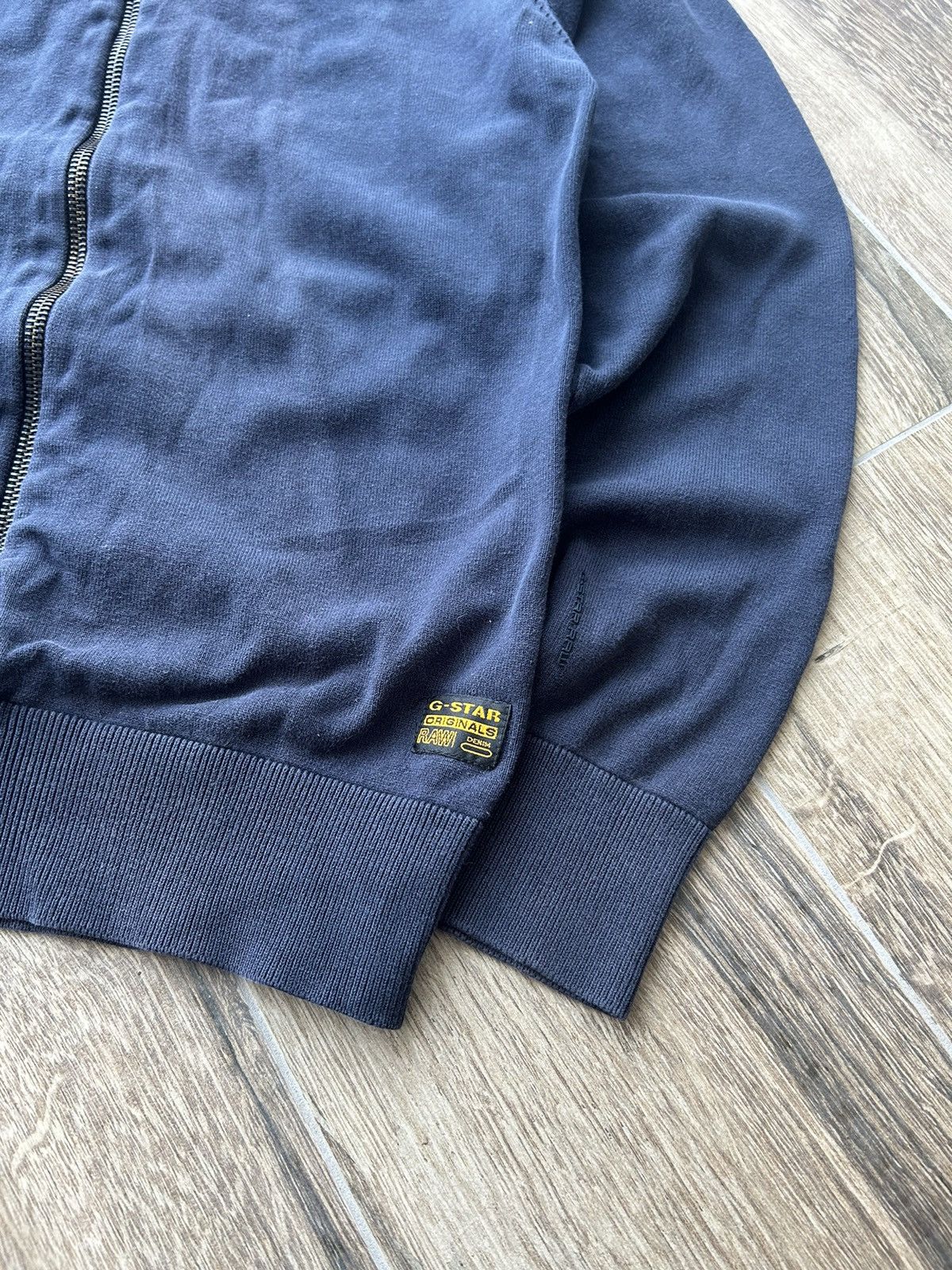 G-Star × Vintage Vintage G star Raw New Rate vest Knit full-zip mens Size US L / EU 52-54 / 3 - 3 Thumbnail