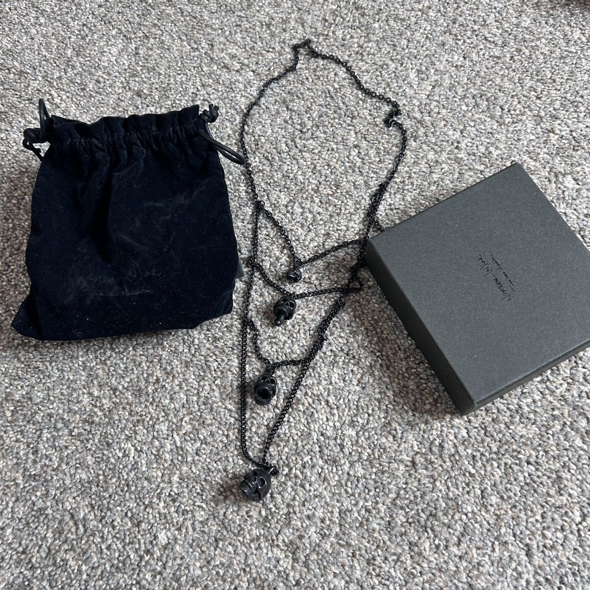 Number (N)ine Number (N)ine ss06 ‘noir’ skull chain Size ONE SIZE - 2 Thumbnail