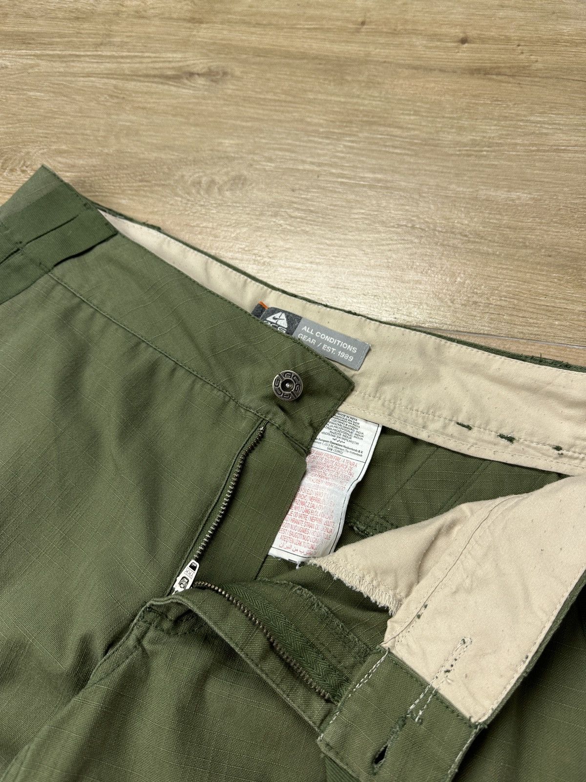 Nike ACG × Vintage Vintage Y2K Nike ACG Shorts Size 34" / US 12 / IT 48 - 7 Thumbnail
