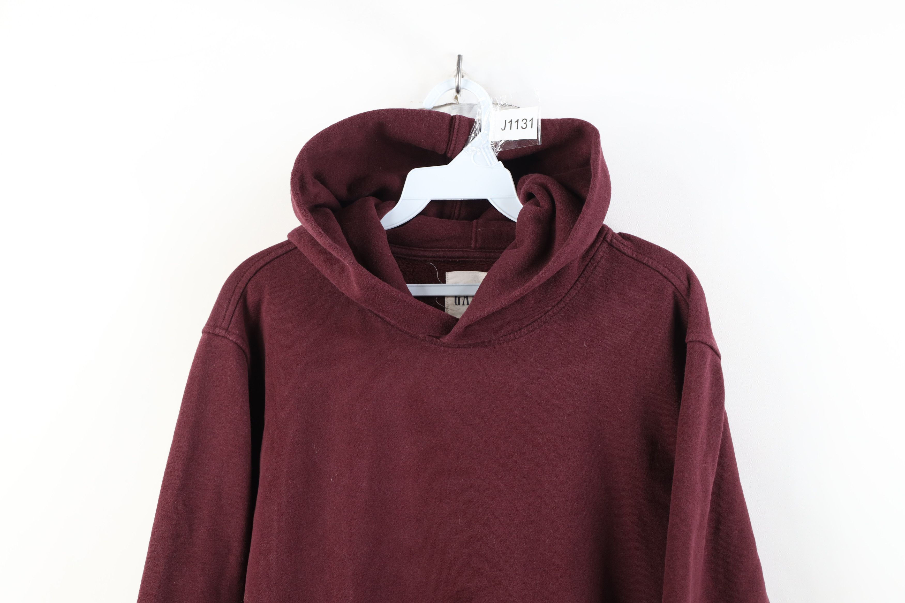 Gap Vintage Y2K Streetwear Gap Blank Hoodie Sweatshirt Purple Size US L / EU 52-54 / 3 - 2 Thumbnail