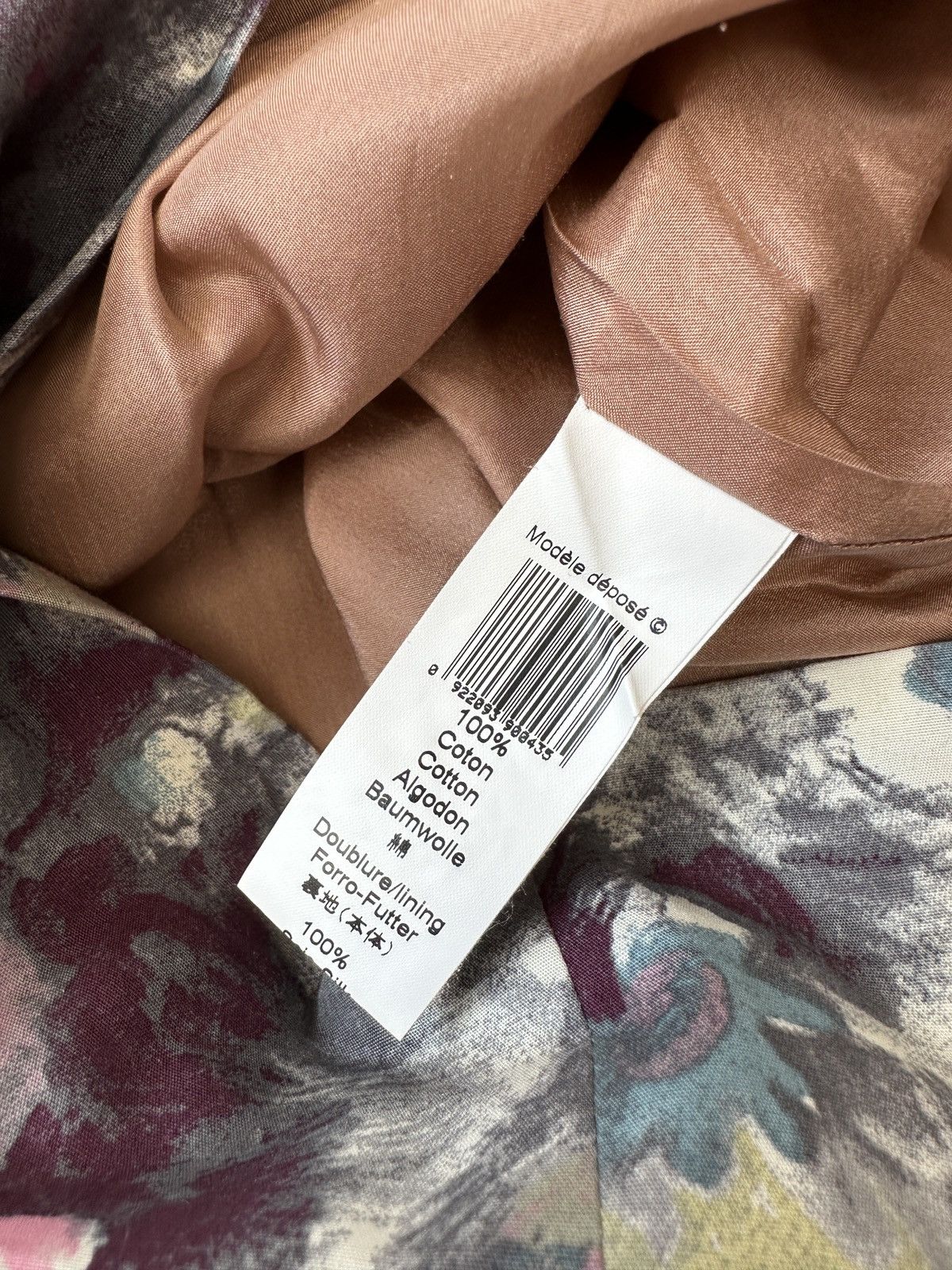 Kenzo KENZO Paris Floral Print Cotton Silk Sleeveless Mini Dress Size S / US 4 / IT 40 - 11 Thumbnail