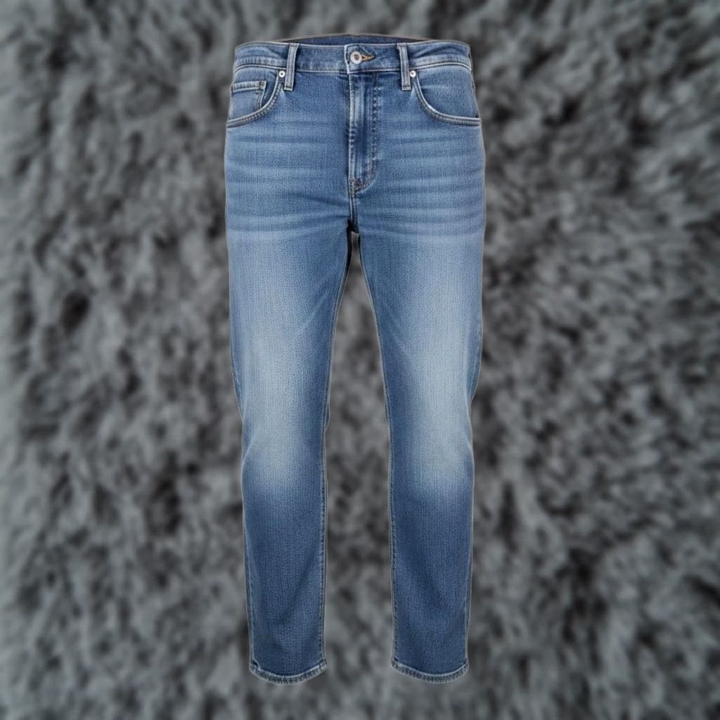 Levi's Levi's 502 Jeans Mens 36x30 Blue Light Wash Tapered Stretch Denim Zip Fly Casual (Regular) Mens Size US 36 / EU 52 - 1 Thumbnail