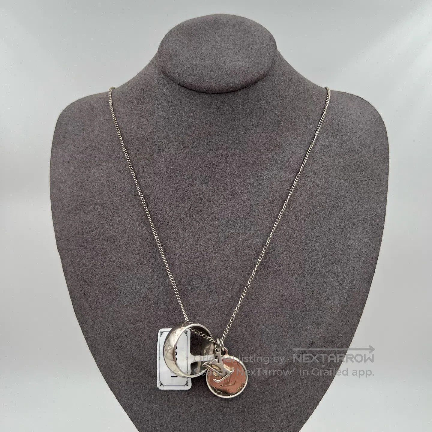 Louis Vuitton Louis Vuitton Three-in-one pattern carved necklace Size ONE SIZE - 1 Thumbnail