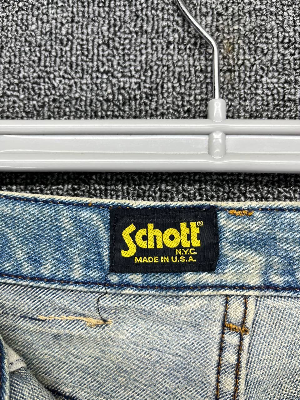 Schott Vintage Schott Perfecto Rare Jeans Denim Pants Size US 29 - 5 Thumbnail