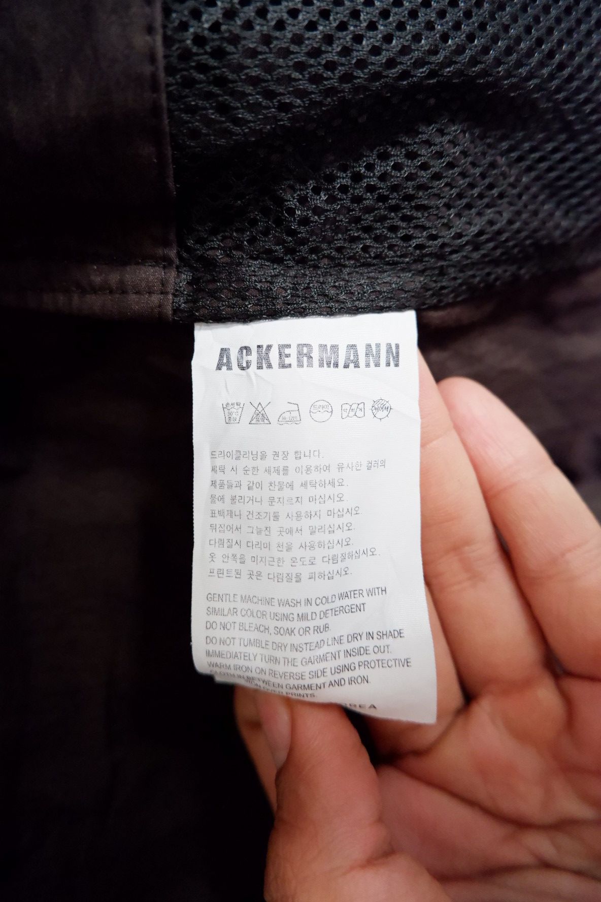 Japanese Brand Ackermann Tech Cargo Pocket Jacket Size US XL / EU 56 / 4 - 8 Thumbnail
