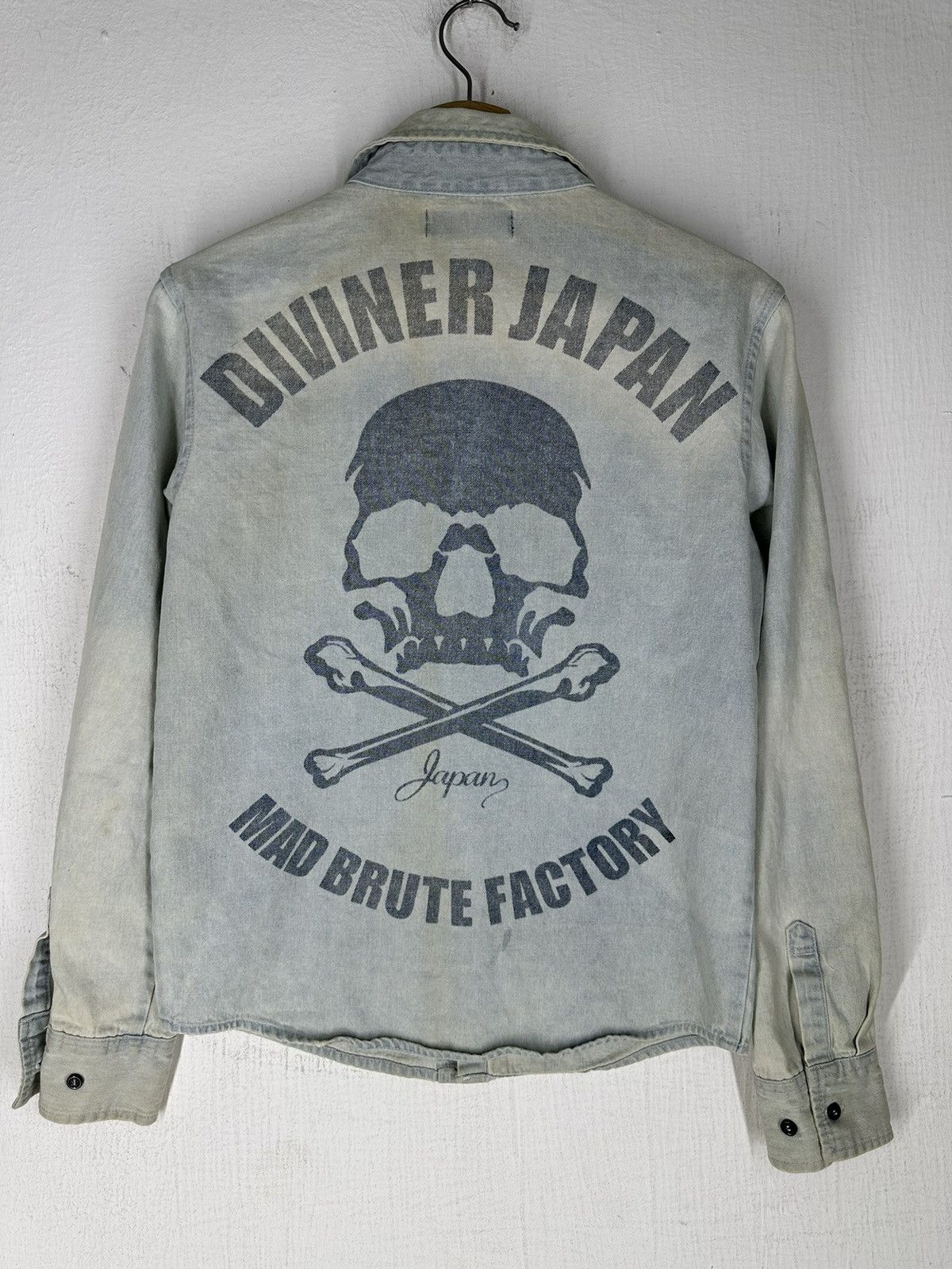 Japanese Brand Vintage 90's Diviner Japan Mad Brute Factory Long Sleeve Size US M / EU 48-50 / 2 - 12 Thumbnail