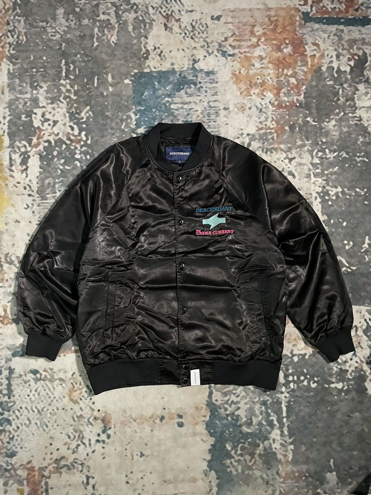 Descendant RARE!!! Descendant Varsity Echo Satin Jacket Size US L / EU 52-54 / 3 - 1 Thumbnail