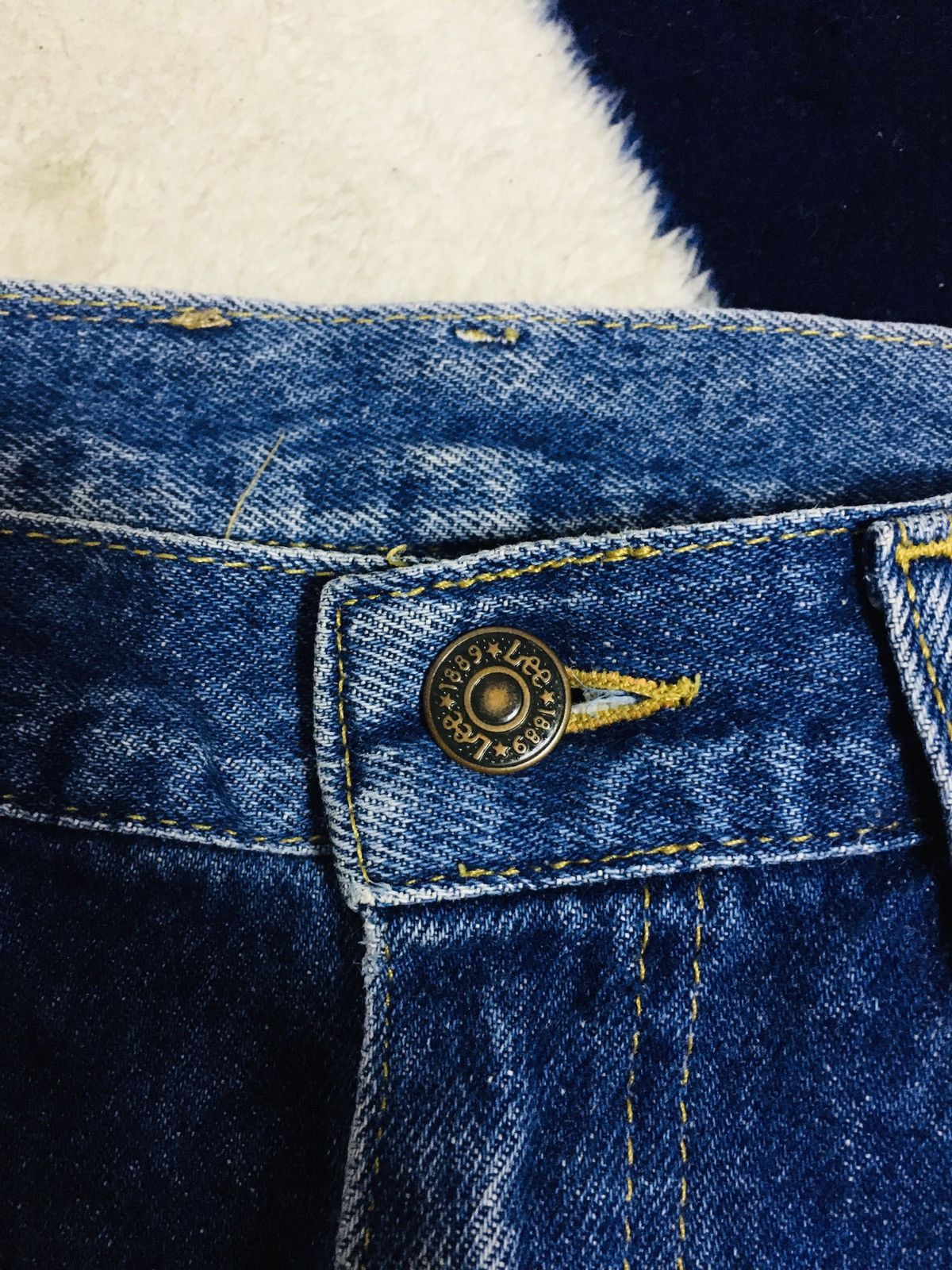 Japanese Brand × Lee Lee Straight Cut Jeans (17) Size US 29 - 8 Thumbnail