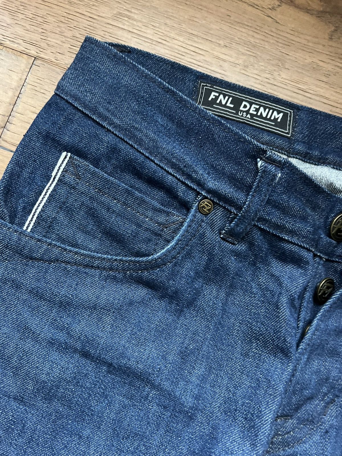 Other FNL Selvedge Denim Jeans Slim 32x30 Size US 32 / EU 48 - 3 Thumbnail