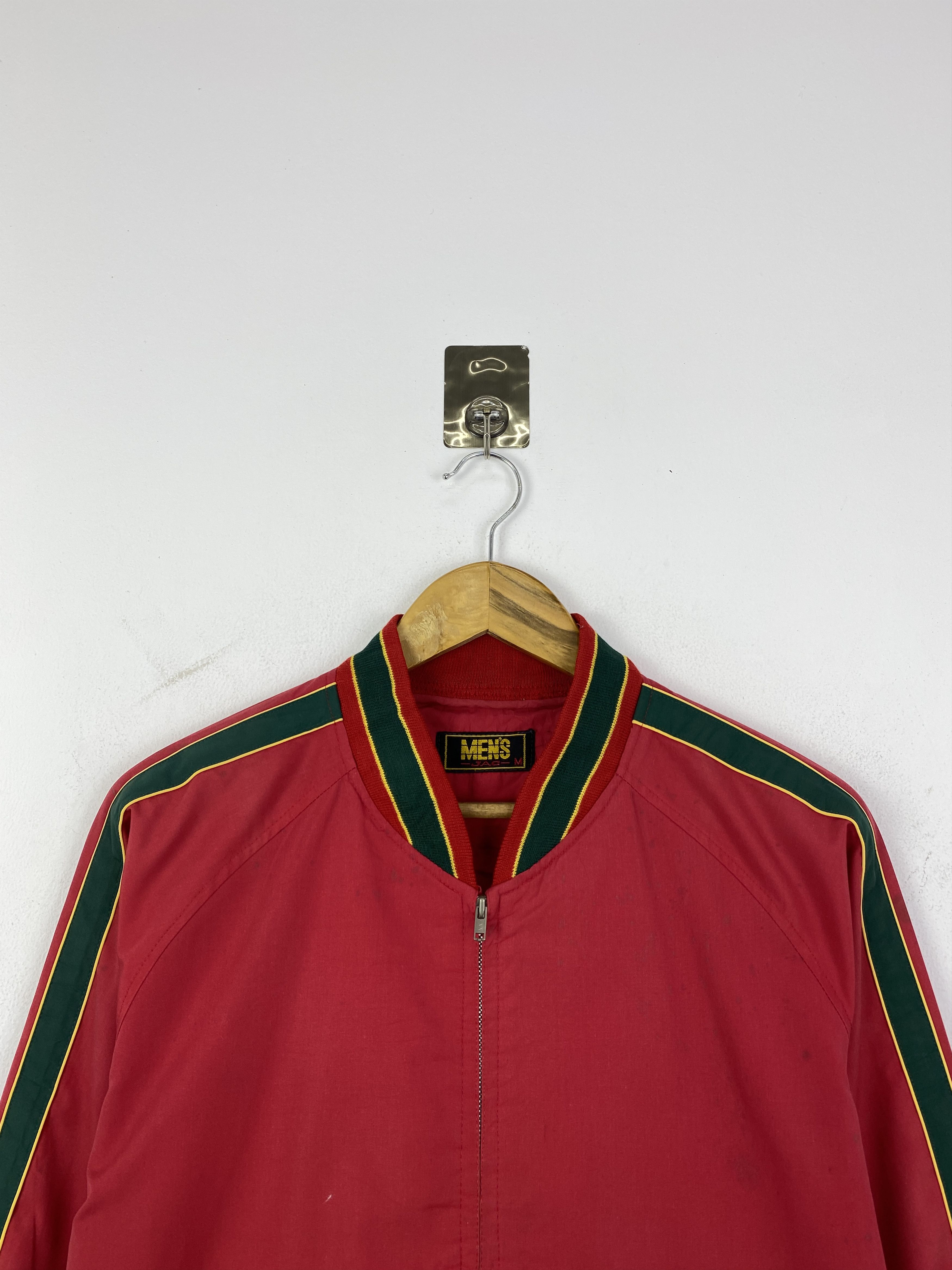 Japanese Brand Vintage Japanese Brand Red Track Jacket JA0205 Size US M / EU 48-50 / 2 - 3 Thumbnail