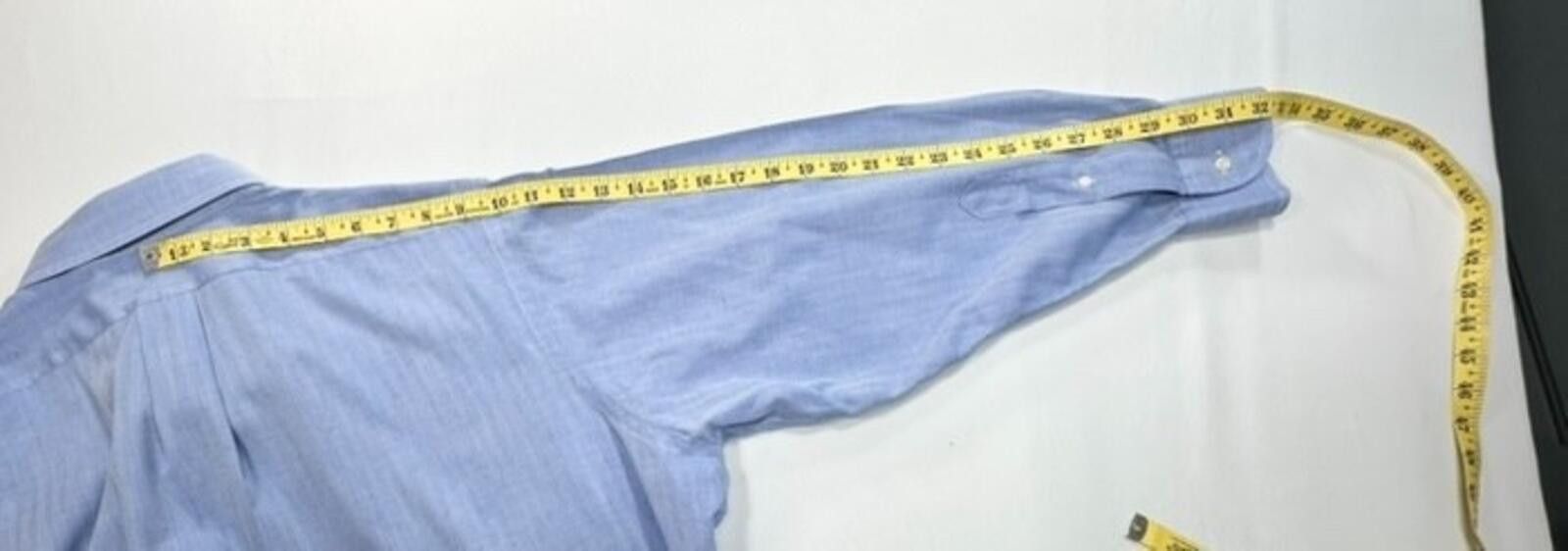 Tom James Tom James Executive Collection Solid Oxford Blue Mens XL Size 44R - 5 Thumbnail
