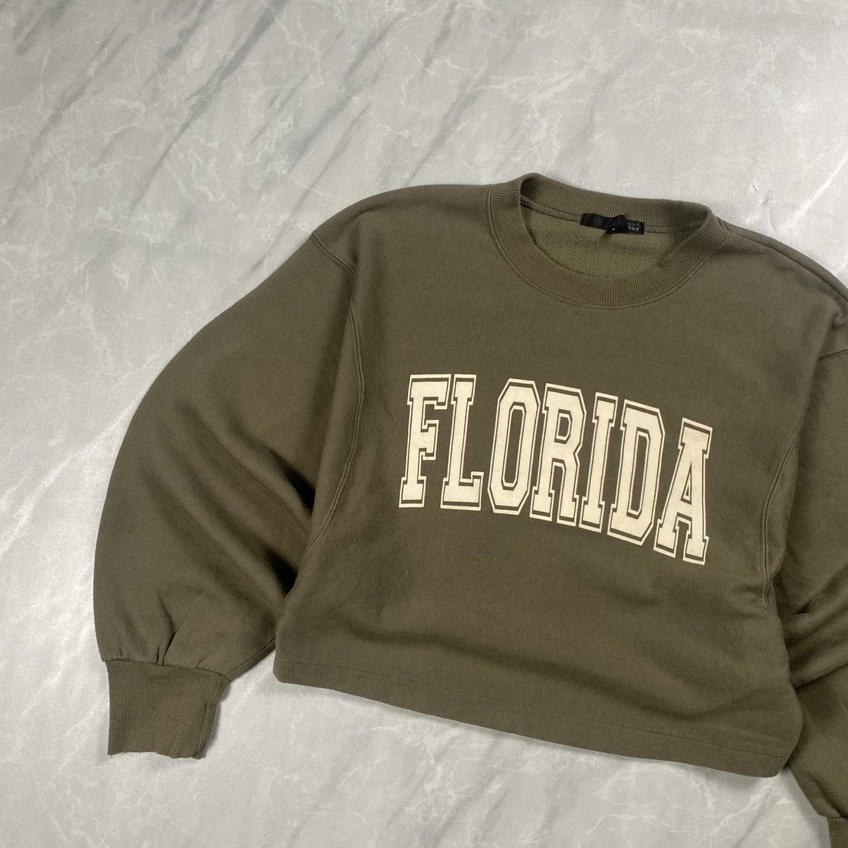 Japanese Brand Sugar Spoon Florida Cropped Crewneck Size M / US 6-8 / IT 42-44 - 2 Thumbnail